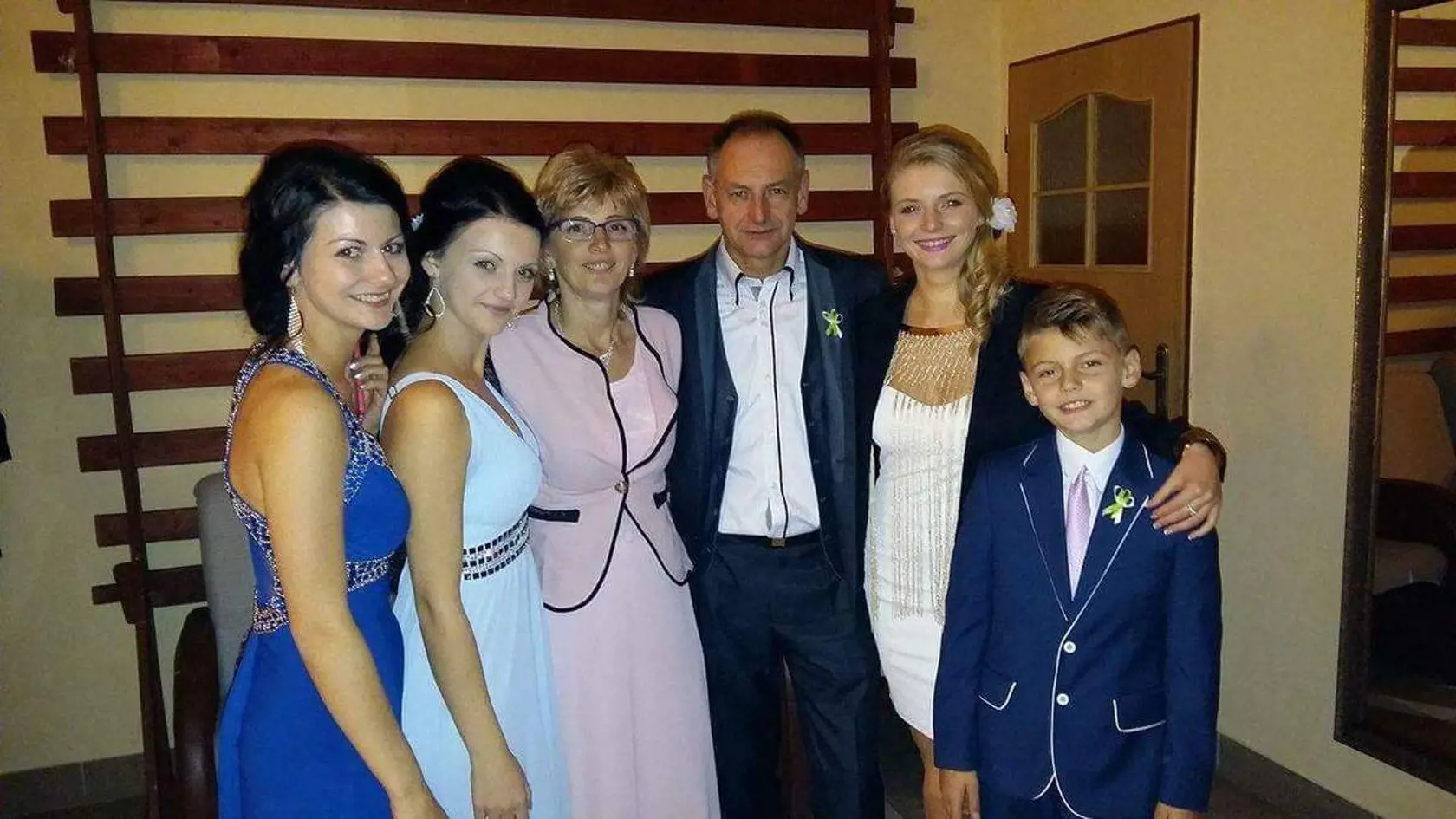 Janka s jej rodinkou.