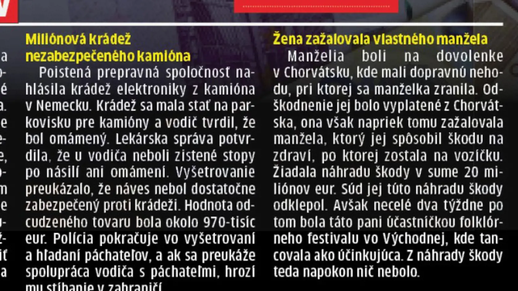 Kuriózne poistné podvody.
