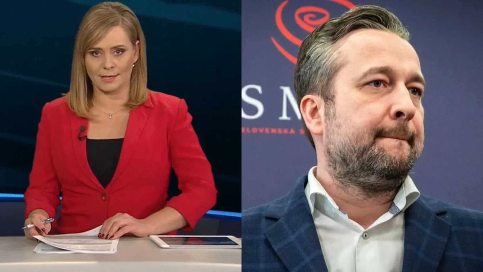Ľuboš Blaha (Smer-SD) spustil vlnu nenávisti voči moderátorke Marte Jančkárovej z RTVS.