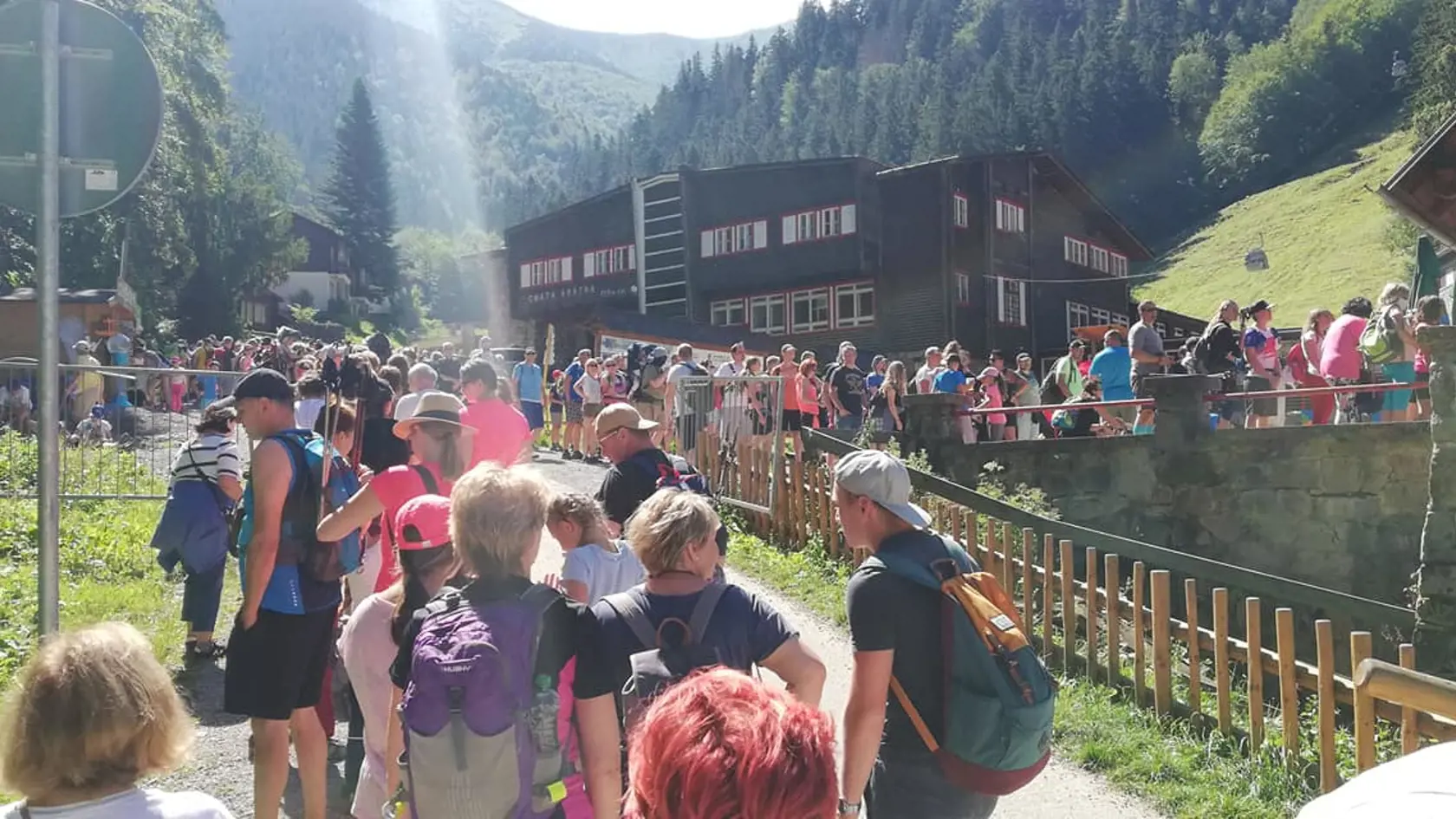 Nával je aj vo Veľkej Fatre.