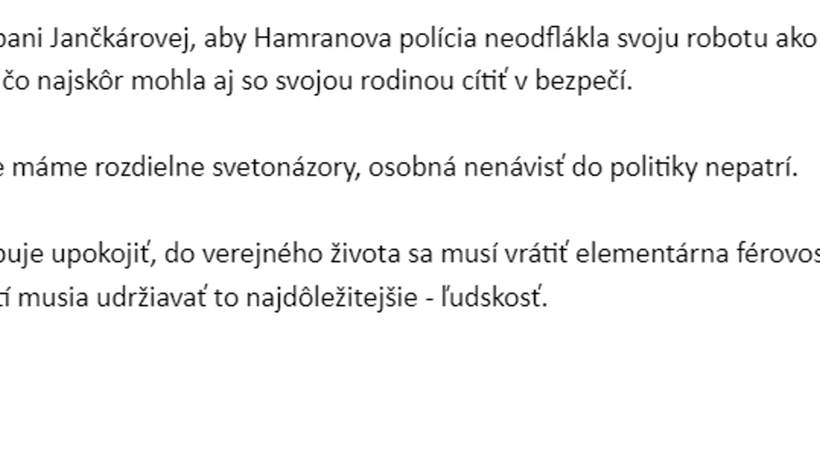 Blaha sa vyjadruje k vyhrážkam, ktoré boli adresované moderátorke RTVS.