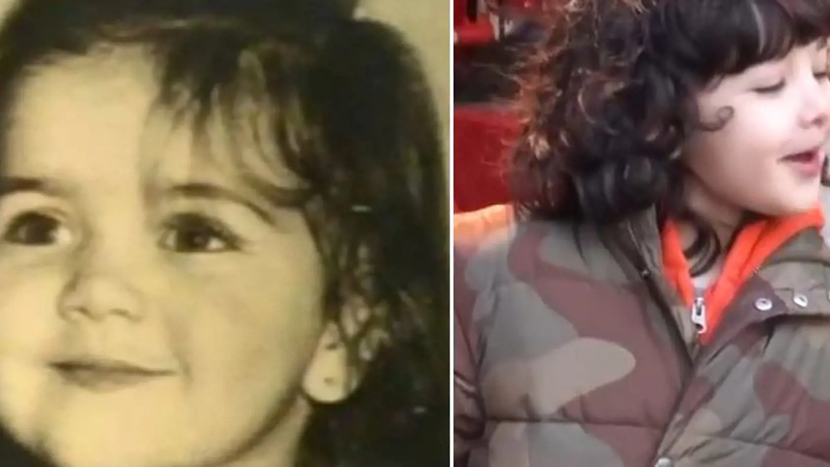Vľavo je malá Natalia, vpravo jej synček Merlín. 