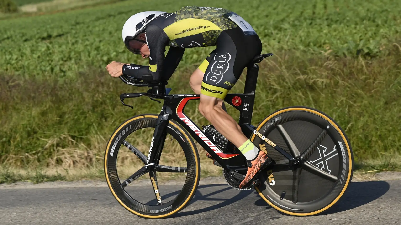 Slovenský cyklista Lukáš Kubiš