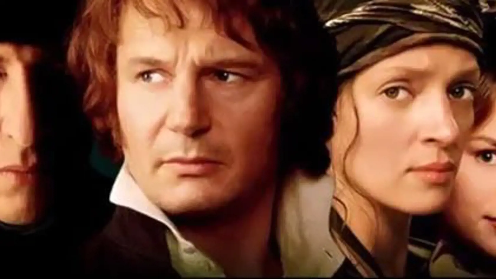 V Bedároch z roku 1998 zažiarili (zľava) Geoffrey Rush, Liam Neeson, Uma Thurman a Claire Danes. 