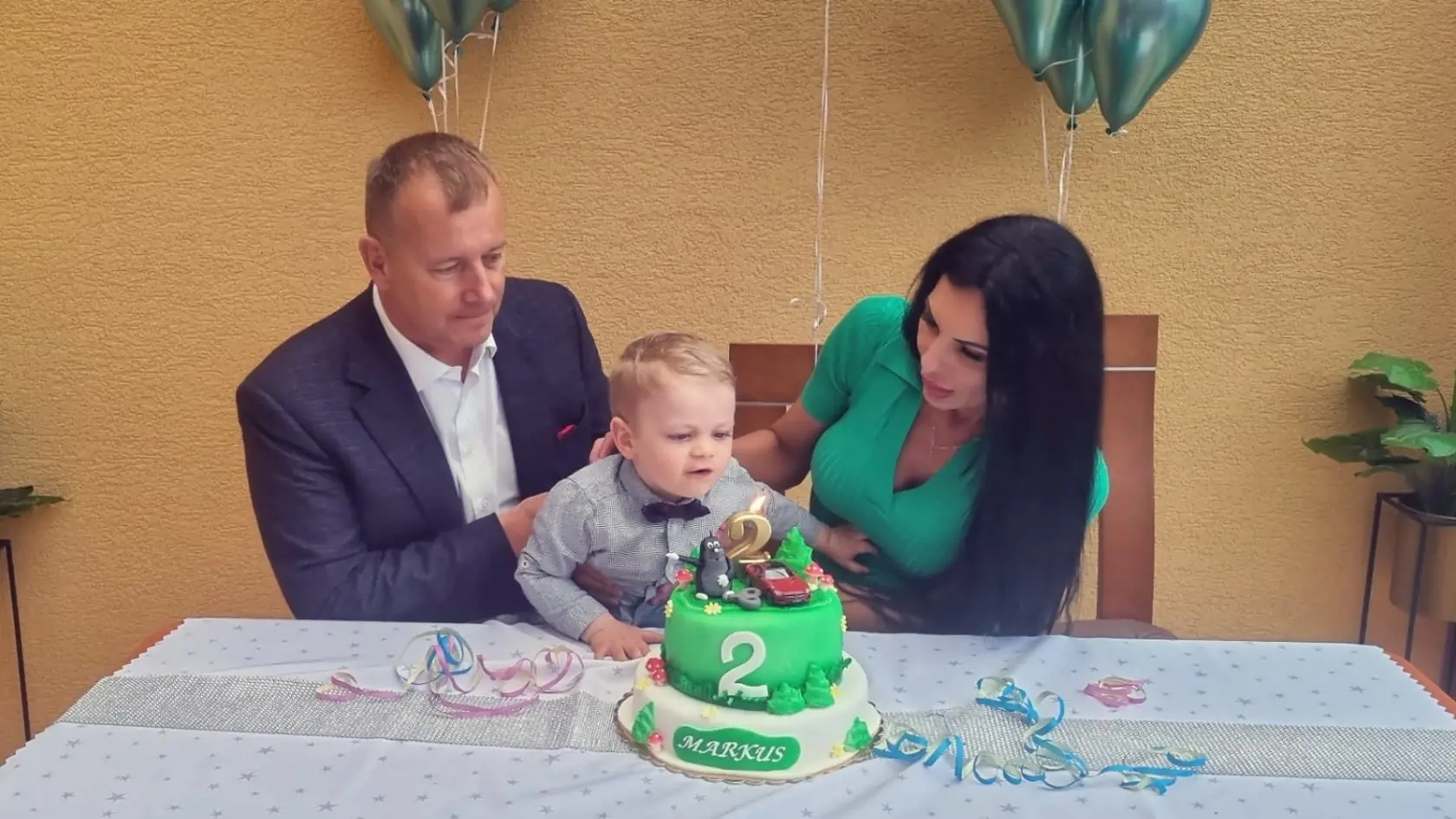 Narodeninová oslava malého Markusa.