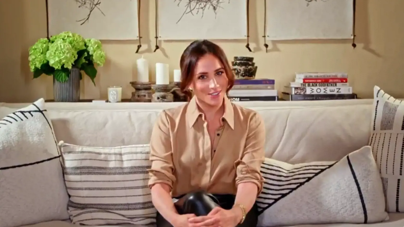 Meghan Markle sa prostredníctvom videohovoru ukázala v šou Amerika má talent.