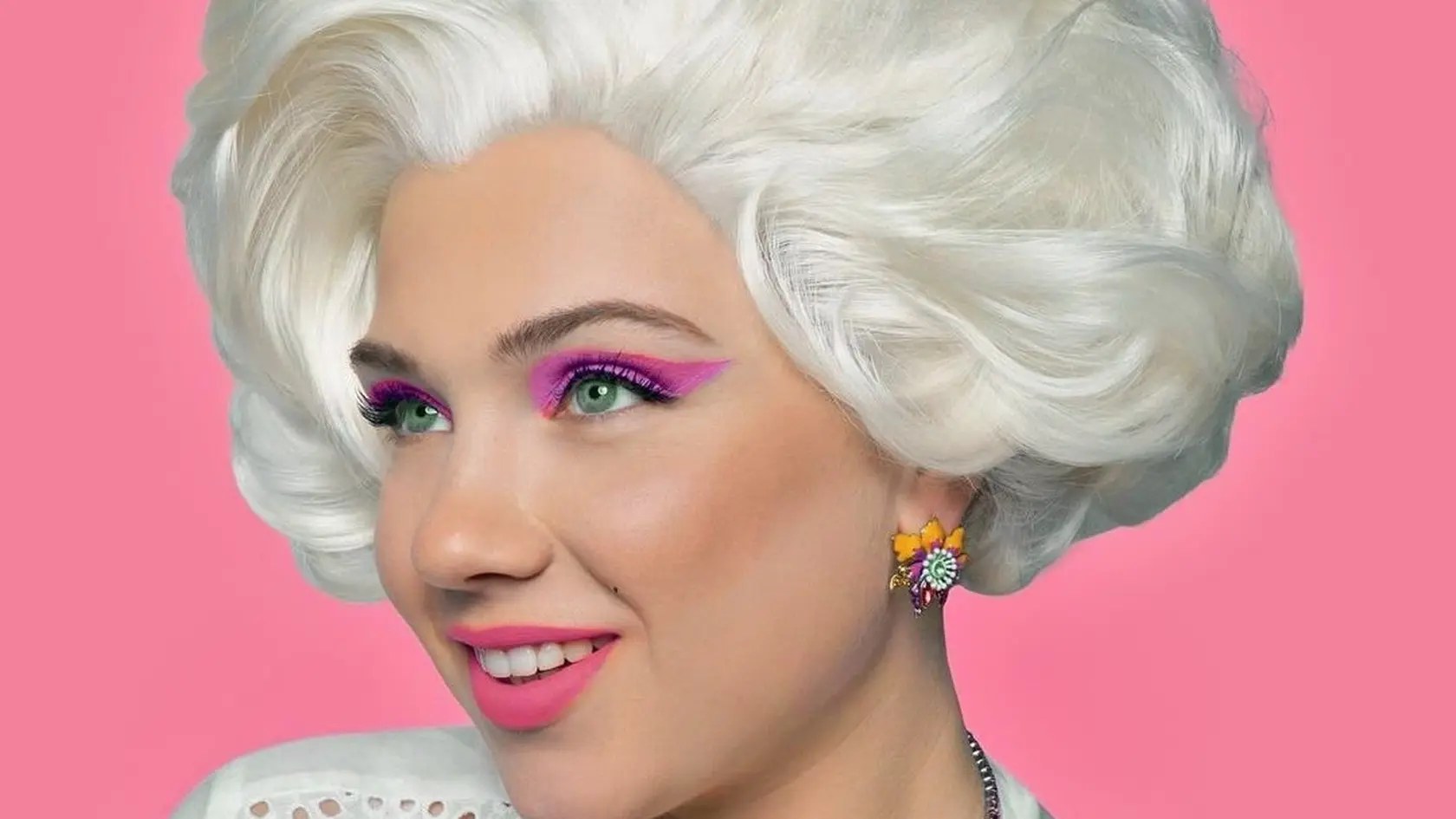 Herečka Lesana ako Marilyn Monroe