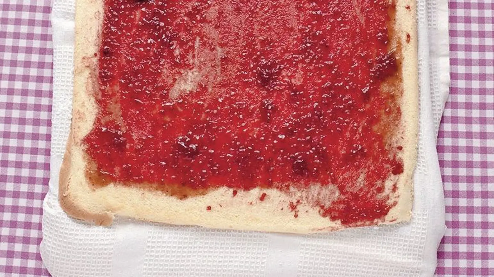 Piškótová šarlota s ovocím (3. krok)
