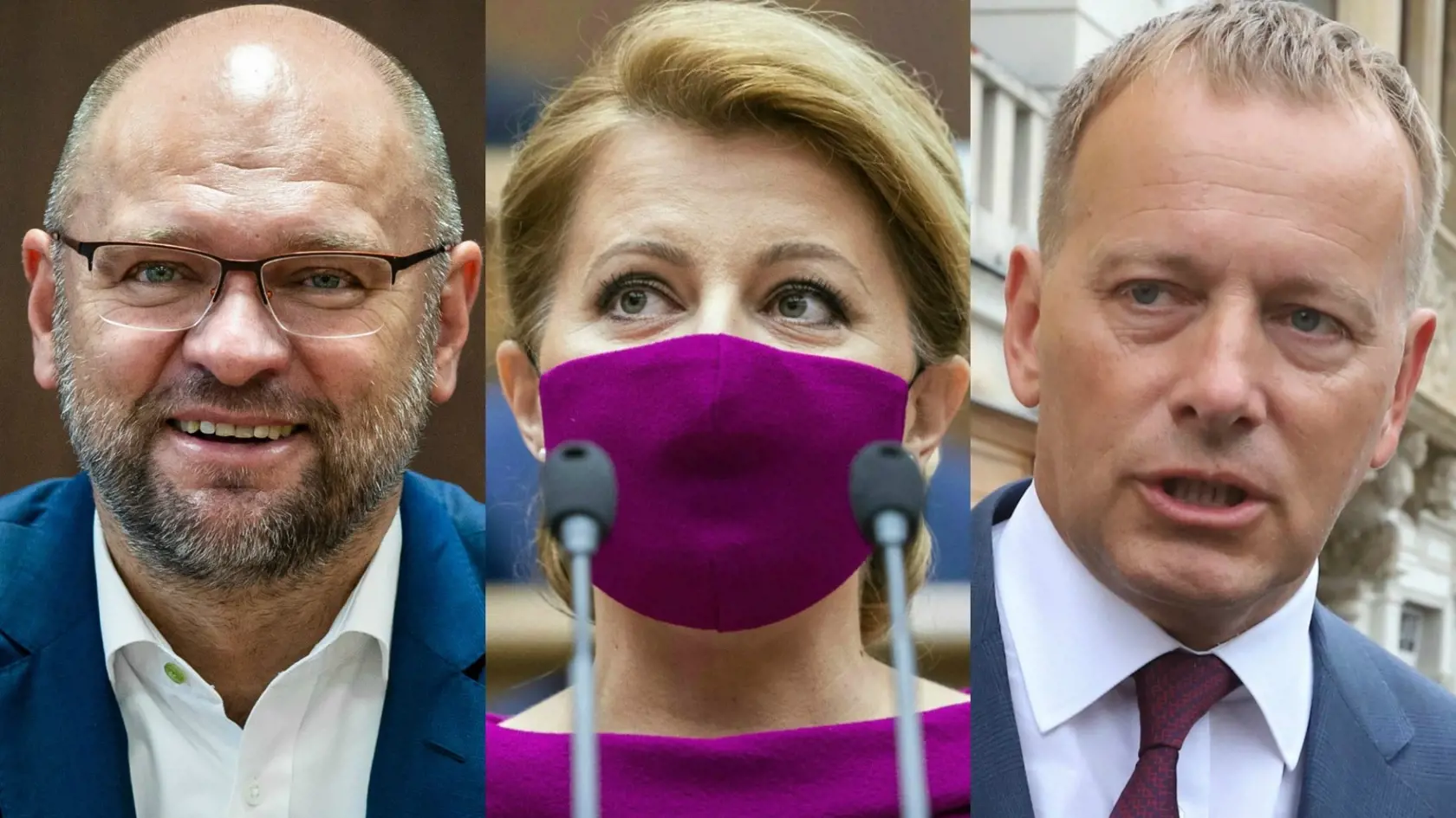 Richard Sulík, Zuzana Čaputová, Boris Kollár