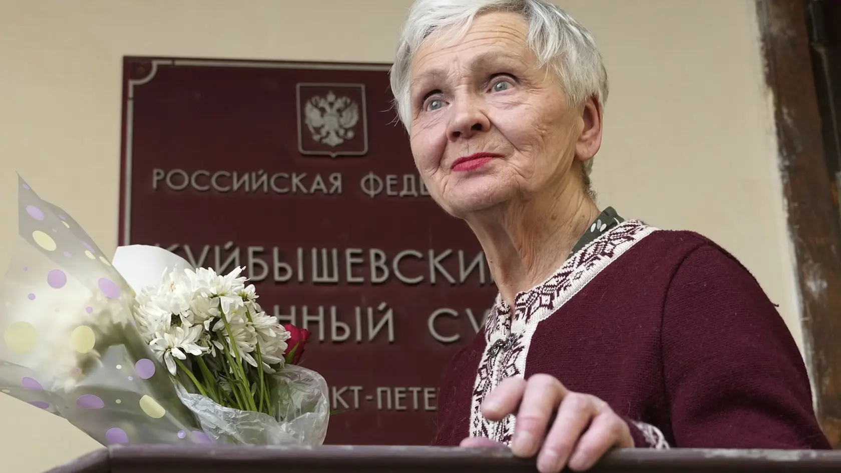 Ľudmila Vasilievová, preživšia blokády Leningradu.