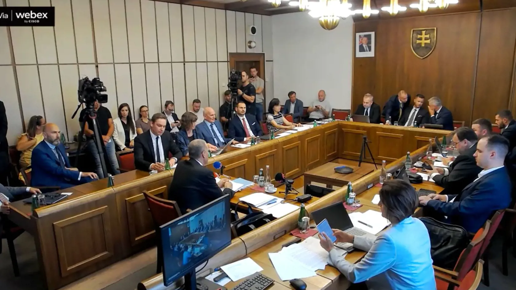 Zasadnutie Ústavnoprávneho výboru SR