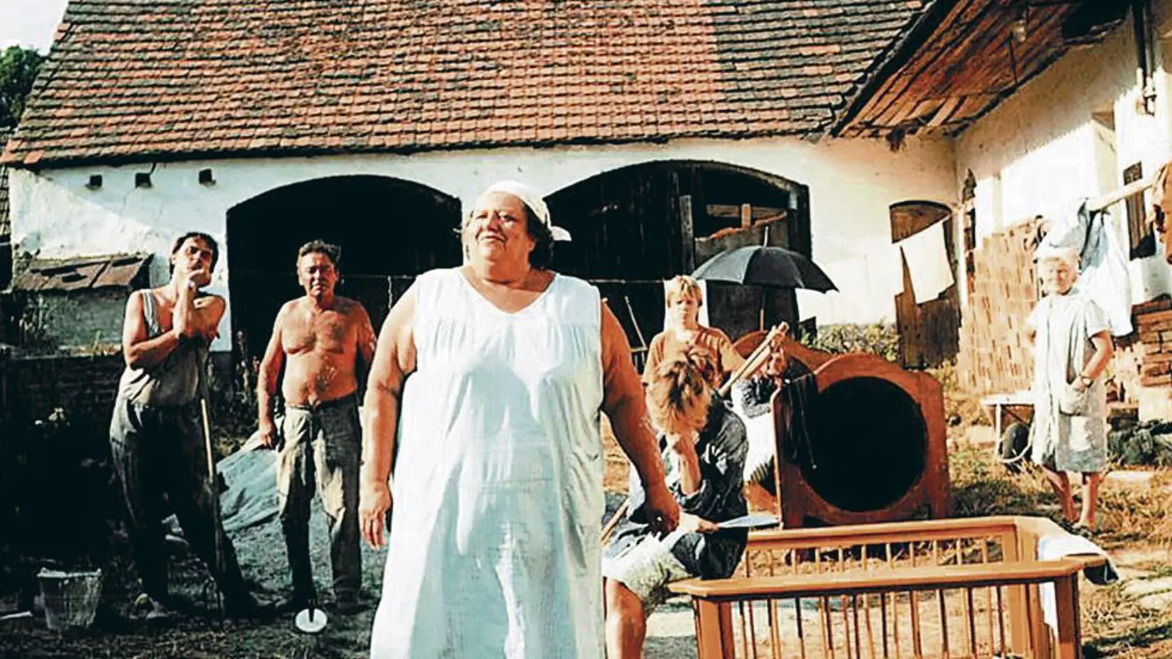 Závěrečná scéna z filmu Slunce, seno, erotia