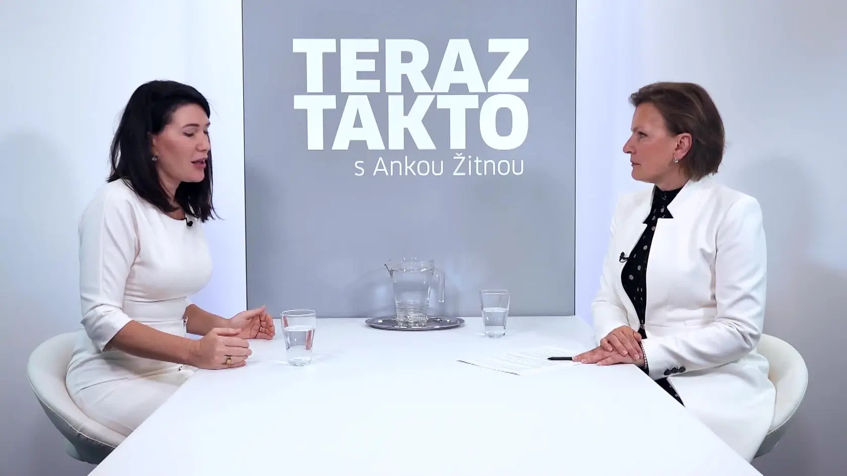 Teraz Takto s Ankou Žitnou, ktorej hosťom bola poslankyňa Janka Bittó Cigániková.