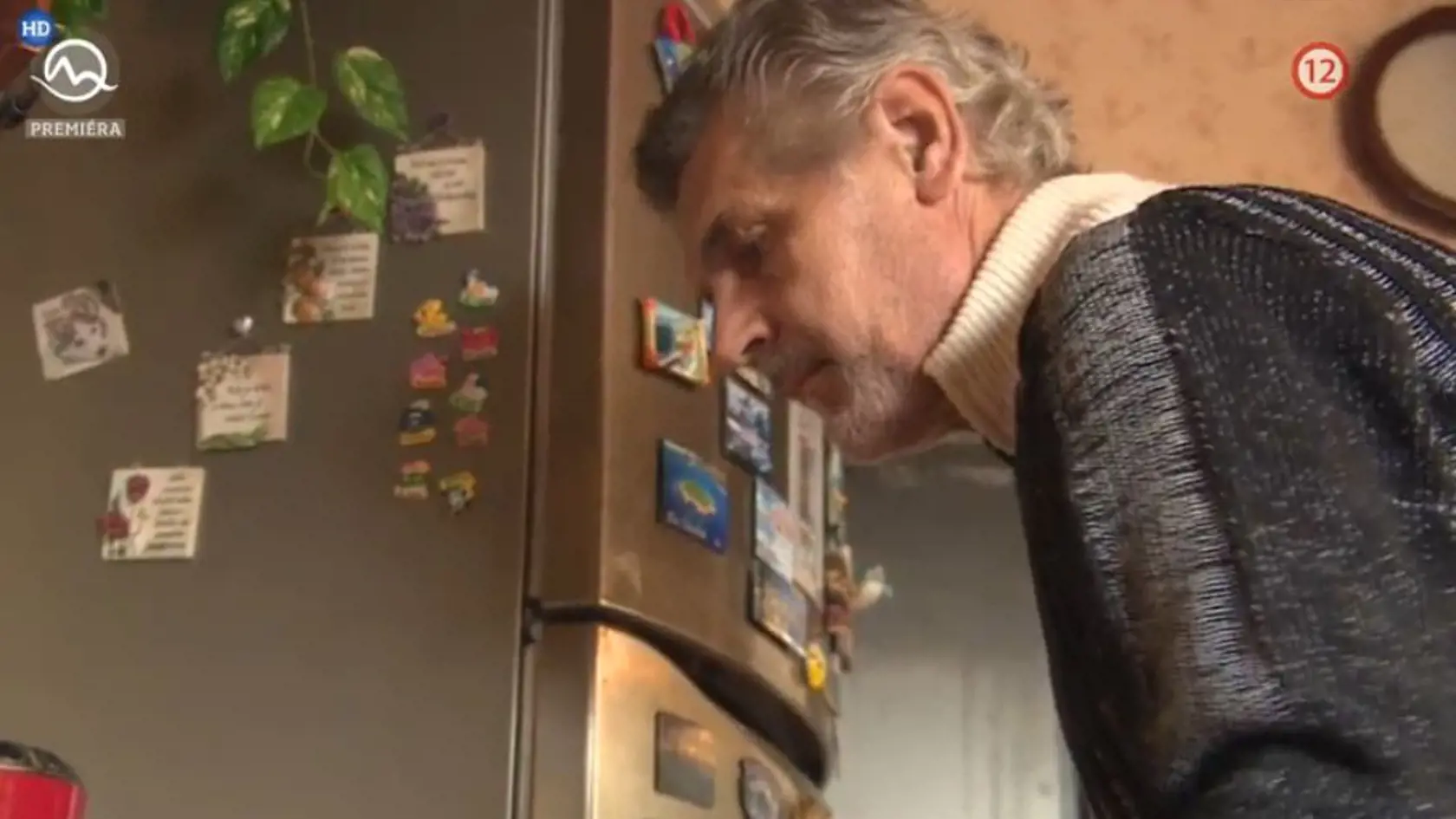Otto Weiter po tom, ako sa vrátil po 5 týždňoch z nemocnice. Strhaný, schudnutý a so sivými vlasmi...