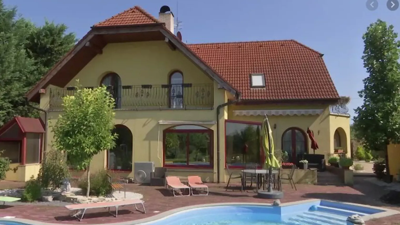 Dom v Zálesí, v ktorom býva Otto Weiter.