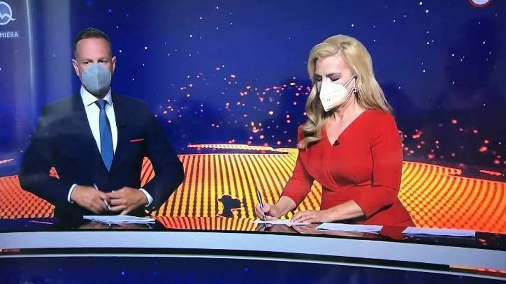 Švajda s manželkou.
