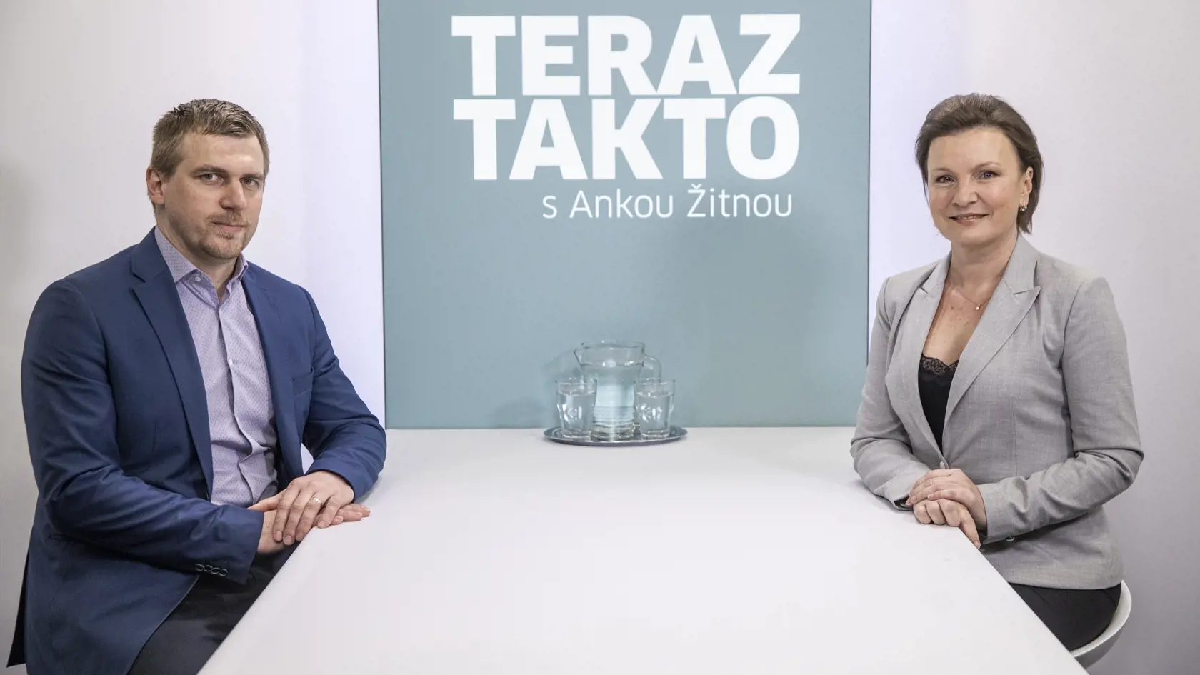 Diskusná relácia "Teraz Takto s Ankou Žitnou", ktorej hosťom štátny tajomník ministerstva životného prostredia Filip Kuffa.