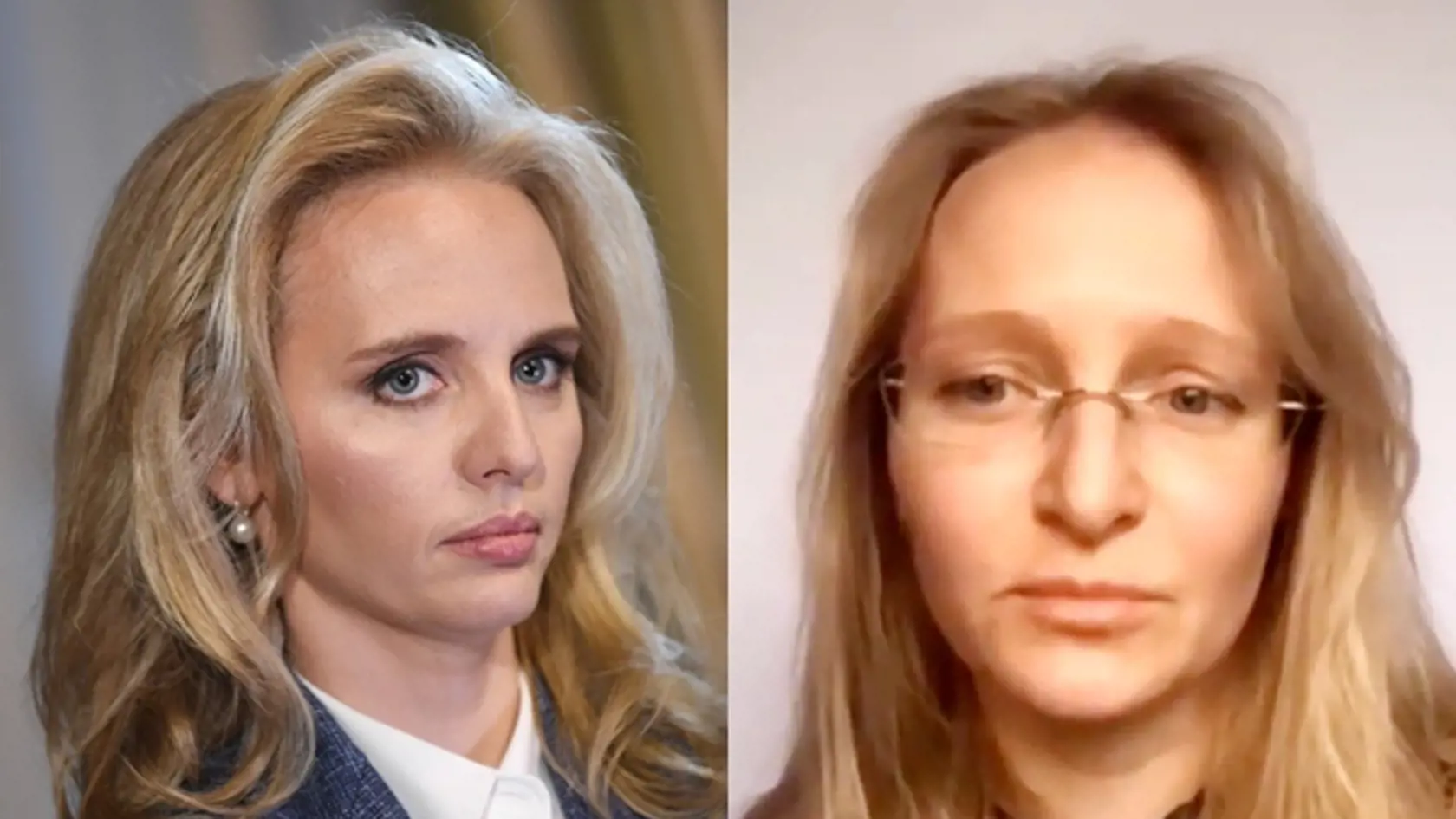 Dospelé dcéry ruského prezidenta Vladimira Putina – Marija Voroncovová a Katerina Tichonovová.