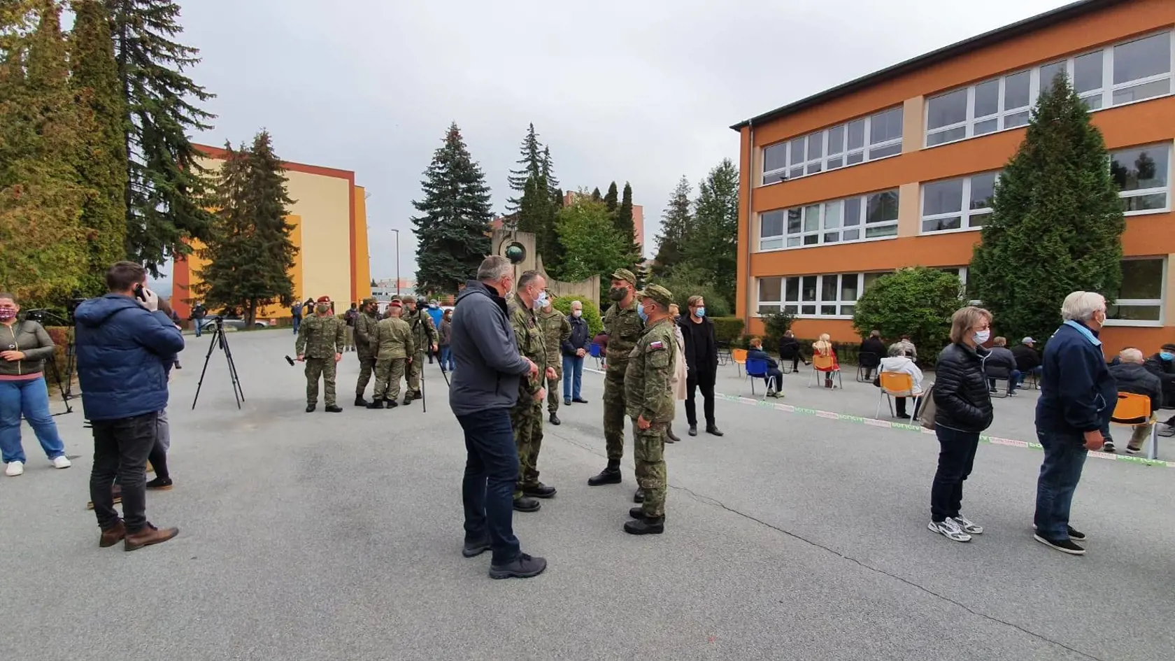Testovanie mali pod palcom ozbrojené sily.