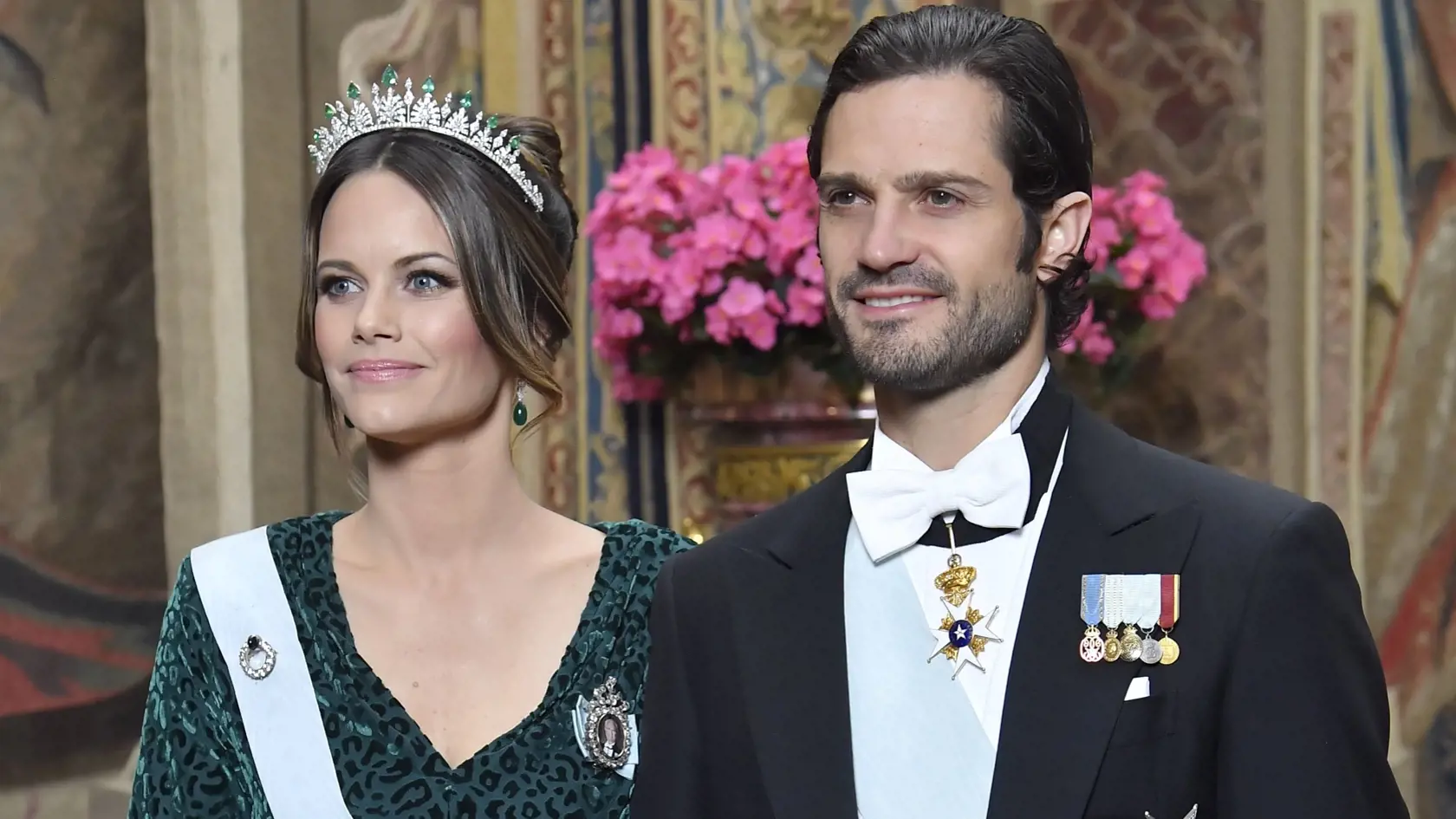 Švédsky princ Carl Philip a jeho manželka, princezná Sofia