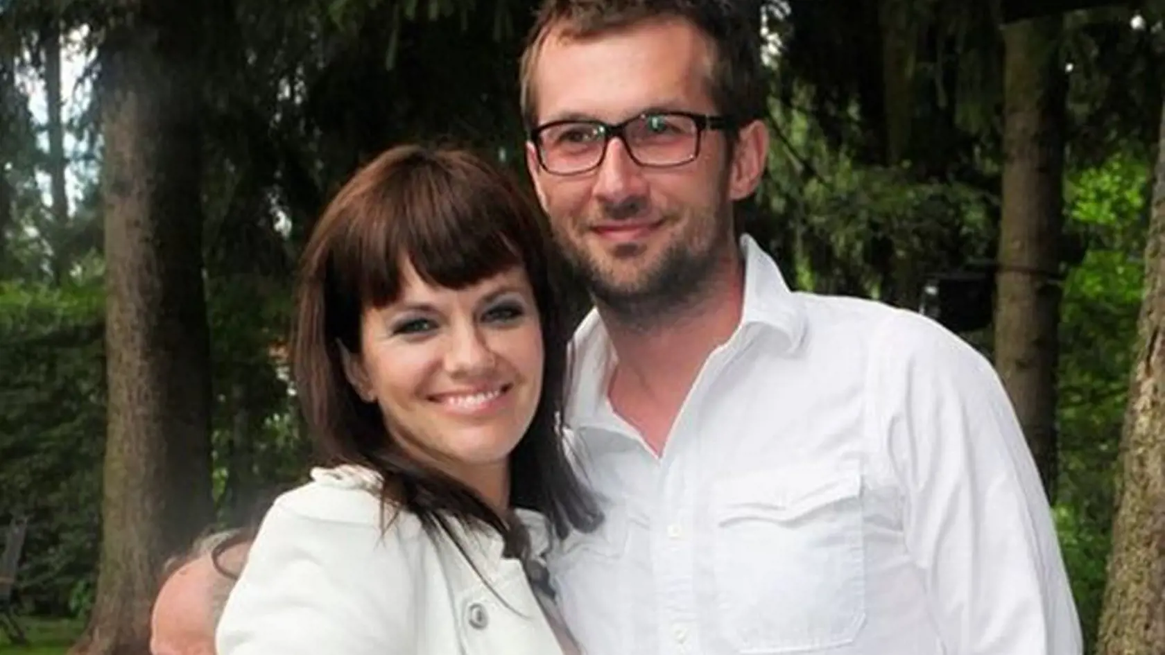 Marta Jandová so svojím priateľom.