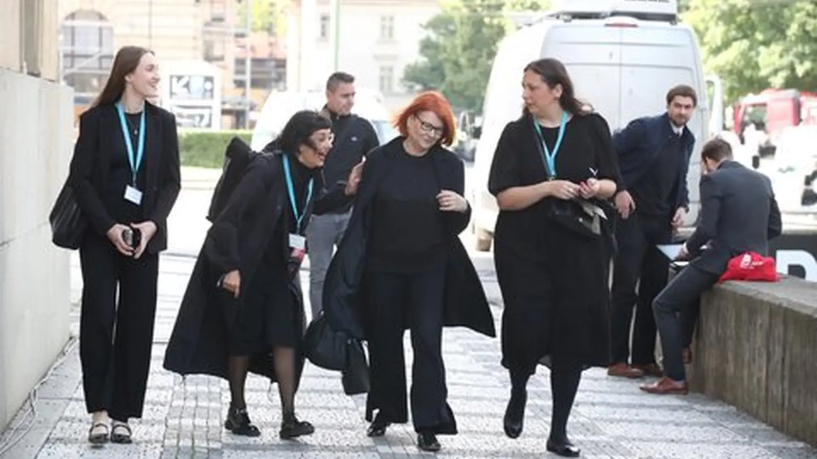 Dorazila aj hovorkyňa filmového festivalu v Karolových Varoch Uljana Donátová.