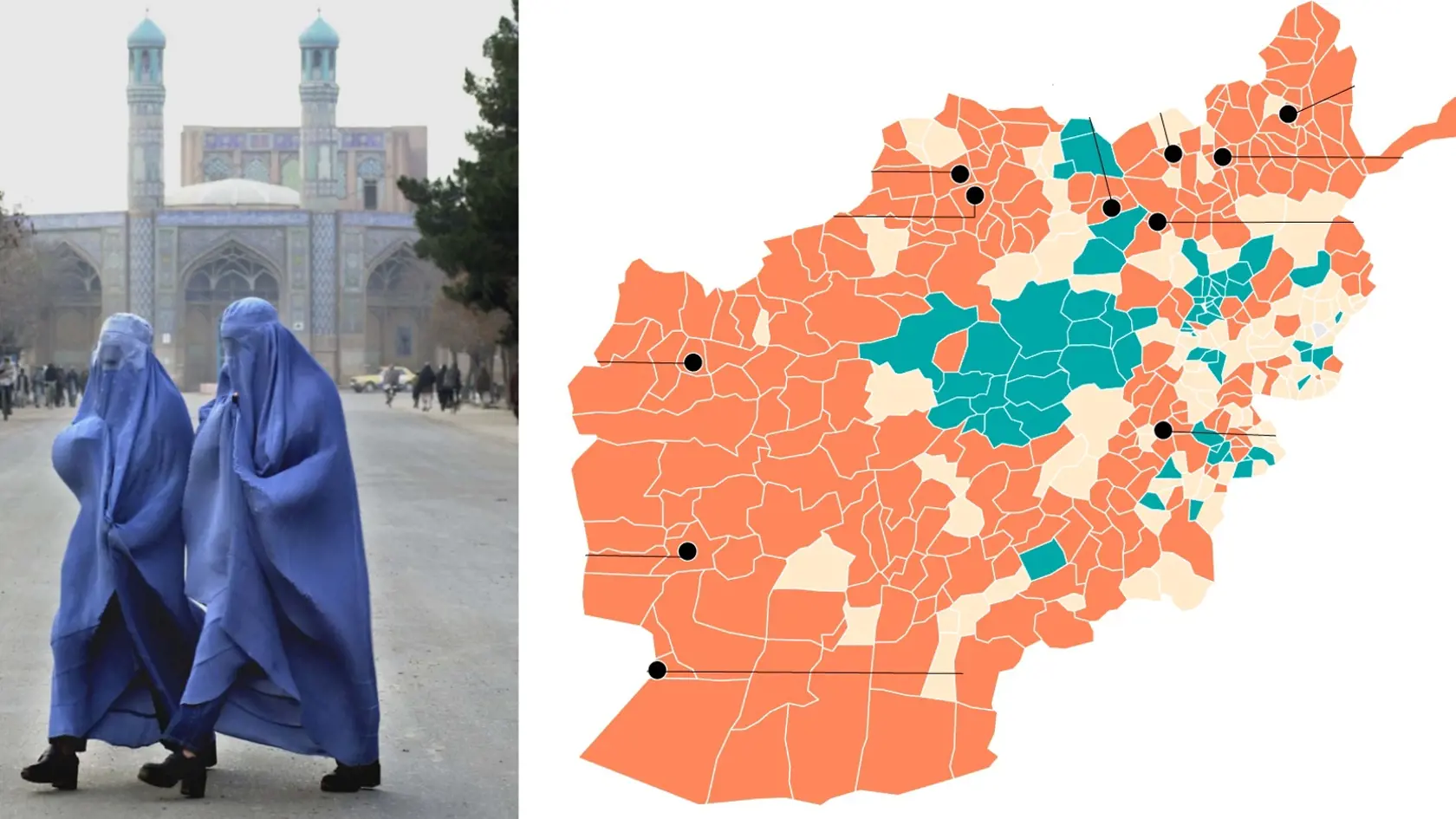 Herát, Afganistan, august 2021