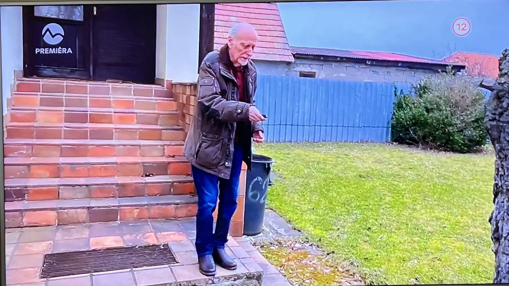 Ivan Letko vo svojom milovanom domčeku v Alžbetinom dvore.