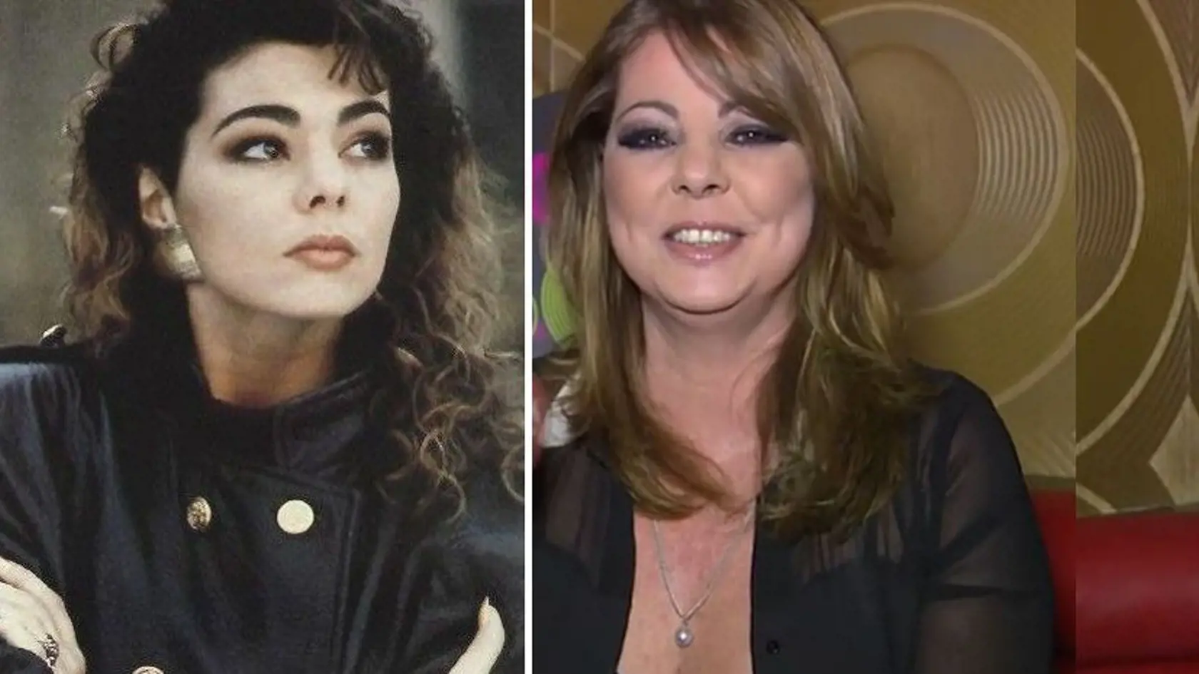 Speváčka Sandra Lauer v 80. rokoch a dnes.