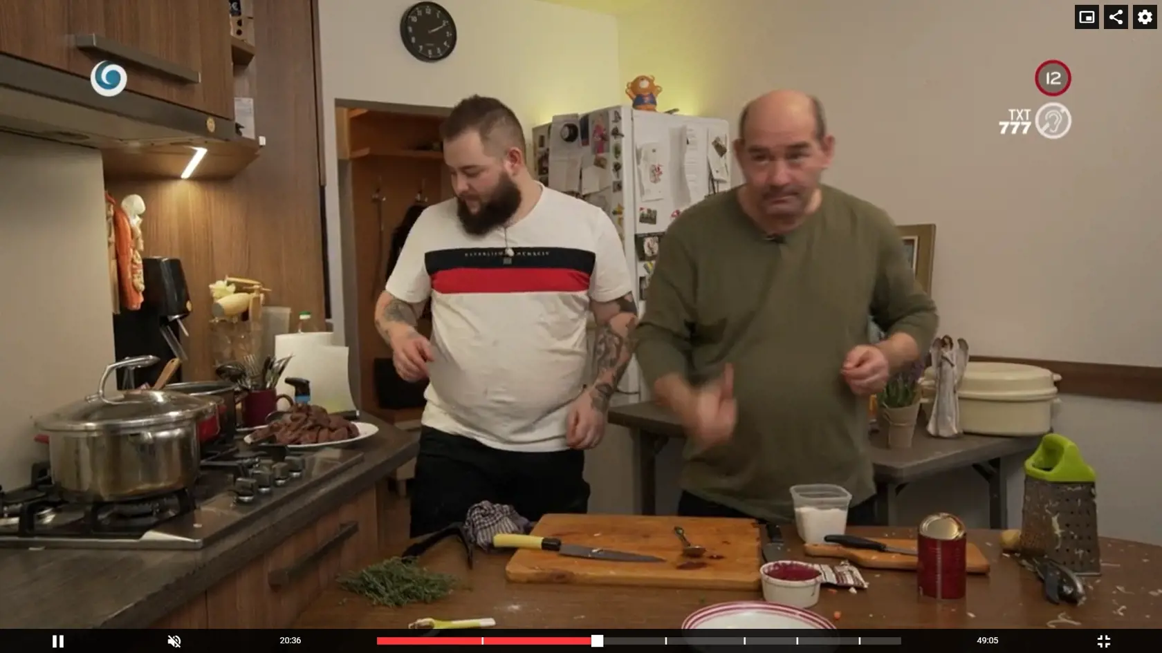 V roku 2023 sa do šou Bez Servítky prihlásil známy Dávid Habo. Pomáhal ju aj otec Vilo.