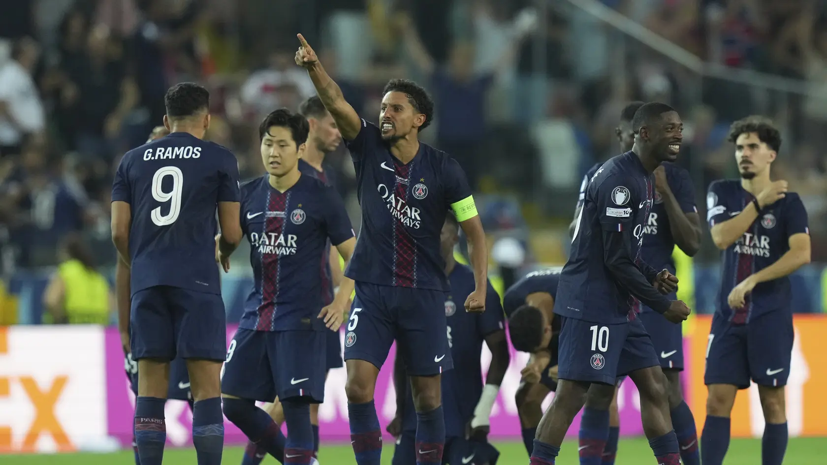 Futbalisti PSG zdolali Tottenham vo finále Superpohára UEFA. 