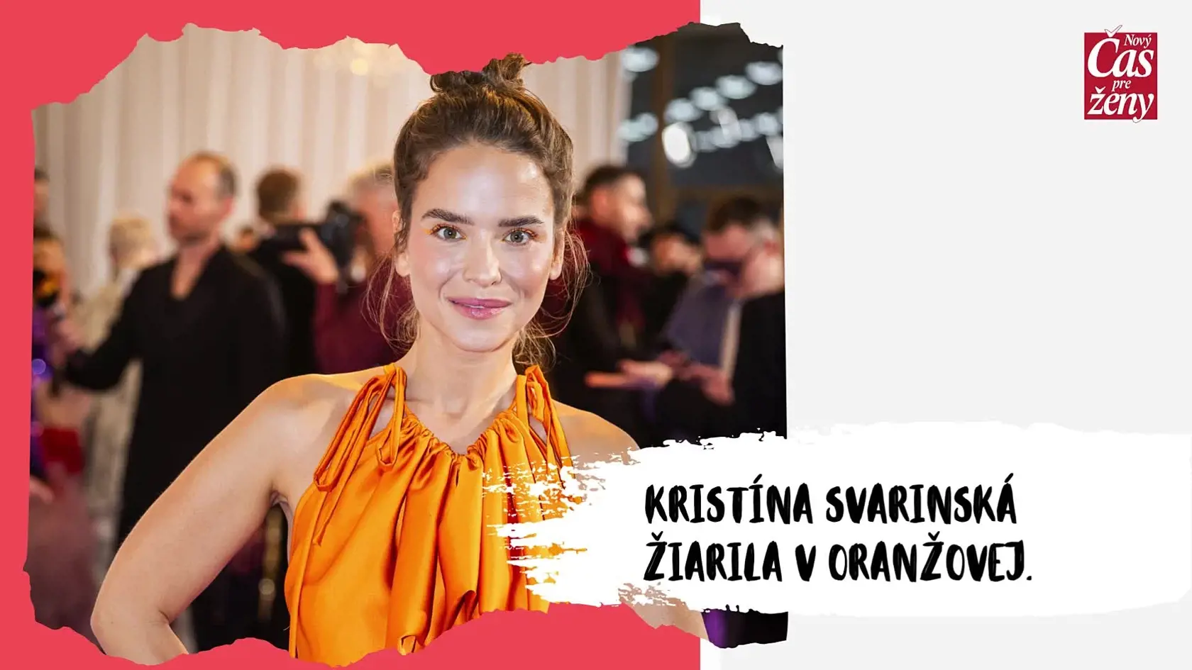 Kristína Svarinská sa prišla pozrieť na finále Let´s Dance v takýchto šatách.