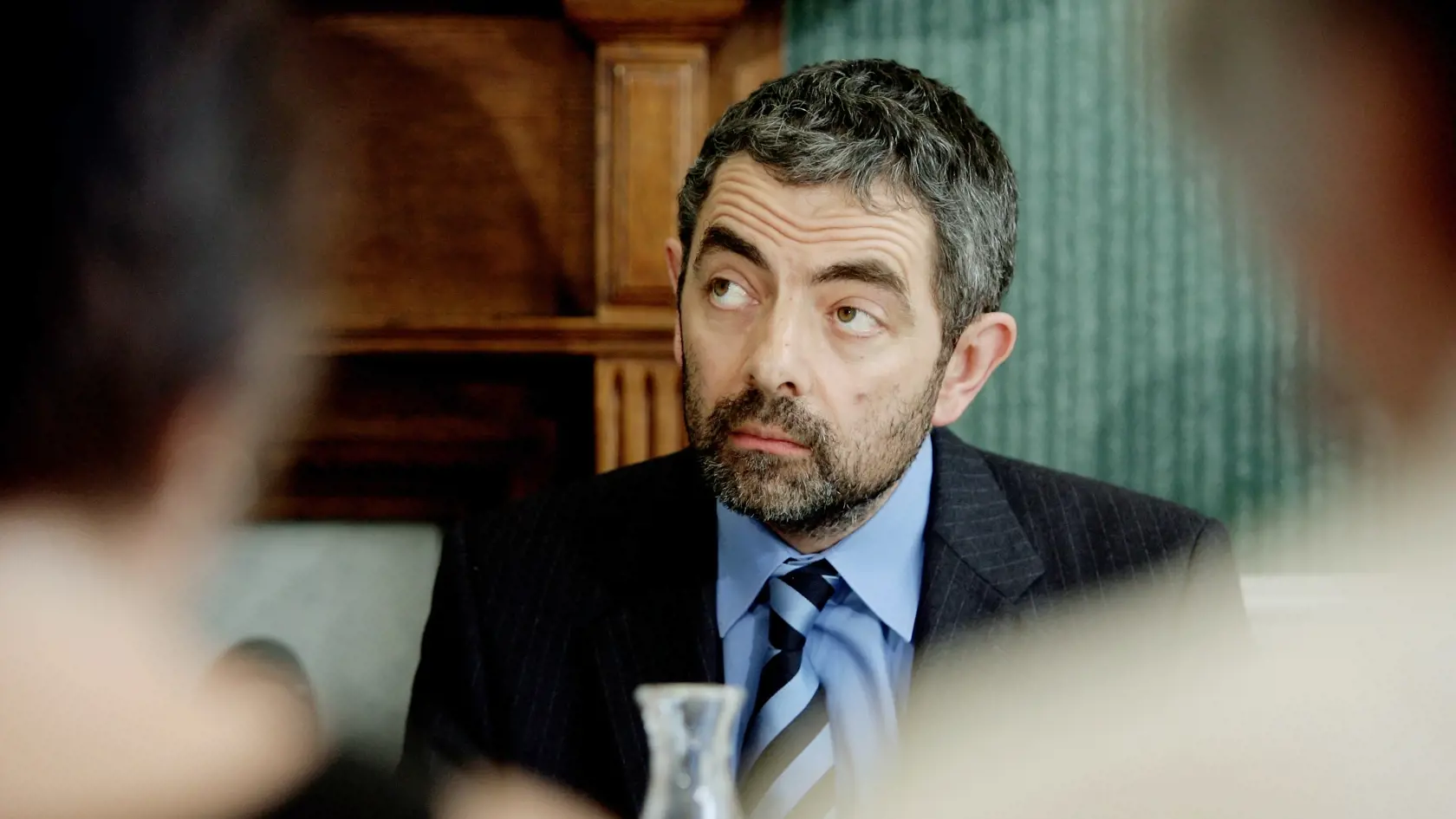 Herec Rowan Atkinson na fotke z roku 2005