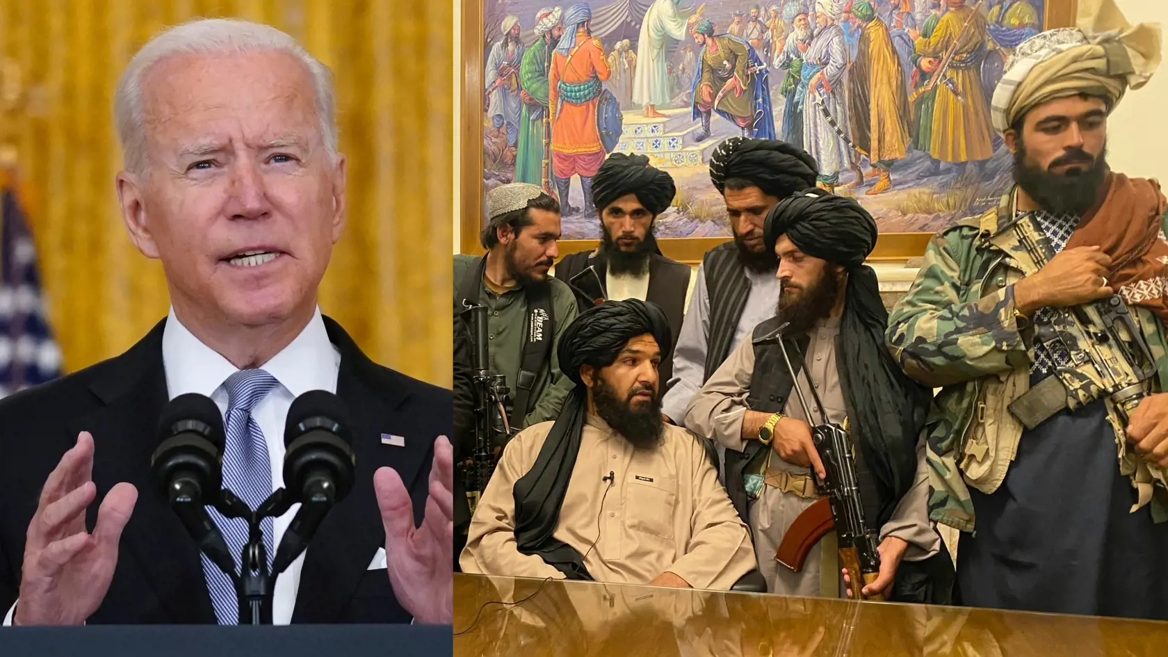 Biden prehovoril k národu o situácii v Afganistane