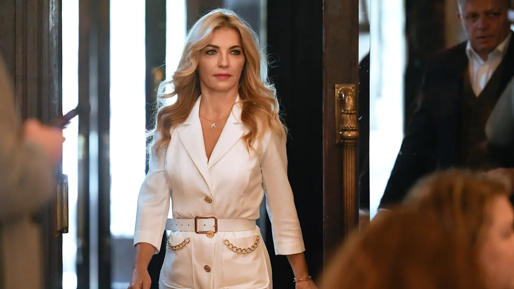 Na snímke ministerka kultúry Martina Šimkovičová (nominantka SNS).