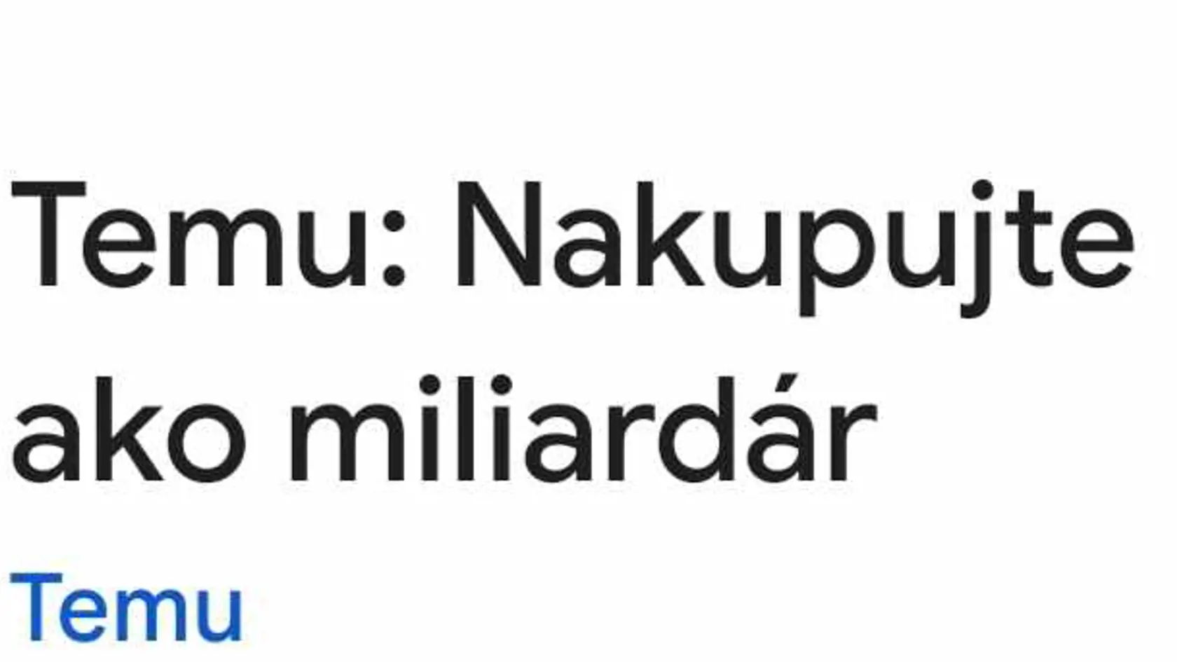 E-shop TEMU útočí na Slovákov.