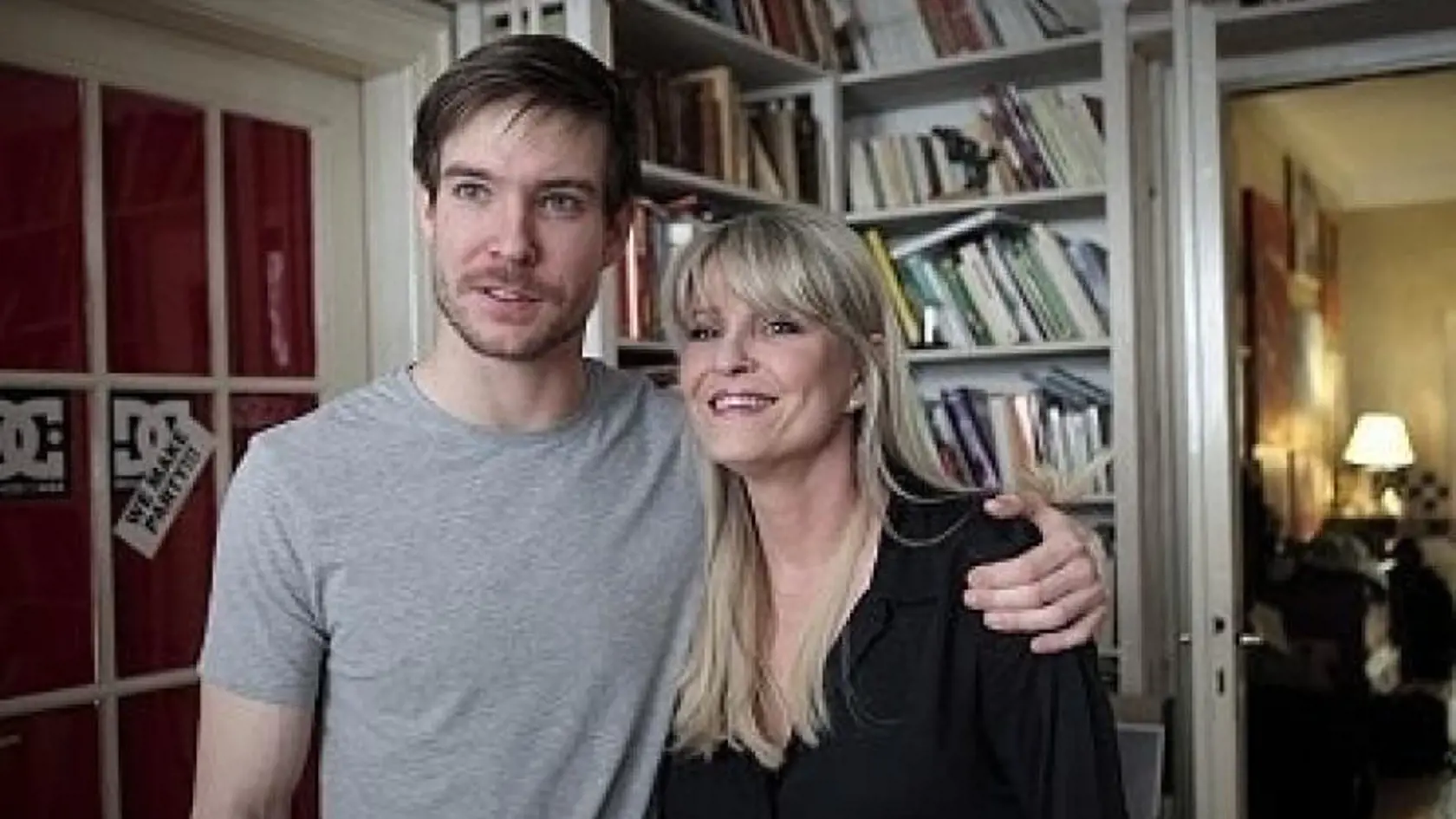 A rovnako aj syn Vladimír, ktorého má s francúzskou herečkou Chantal Poullain (na foto), sa venuje herectvu.