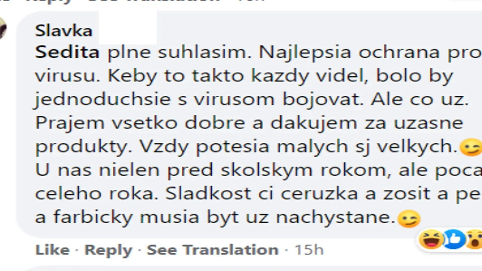 Komentáre Slovákov k výroku majiteľa Sedity.