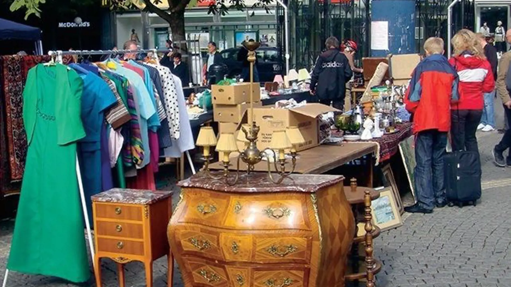 Blší trh na ostrove Norrmalm milujú domáci aj