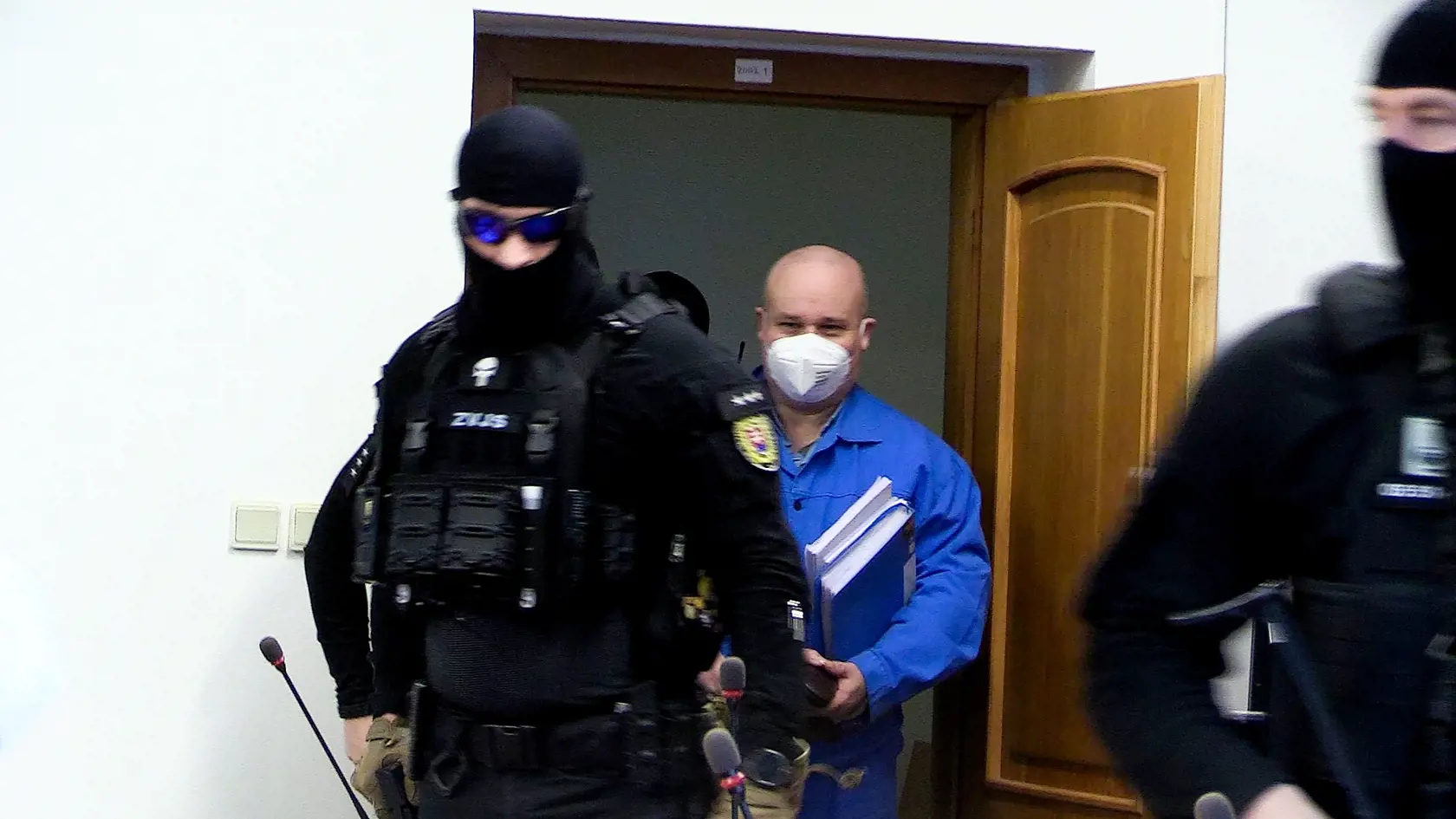 Obžalovaný Zoltán Andruškó na Okresnom súde Bratislava V.