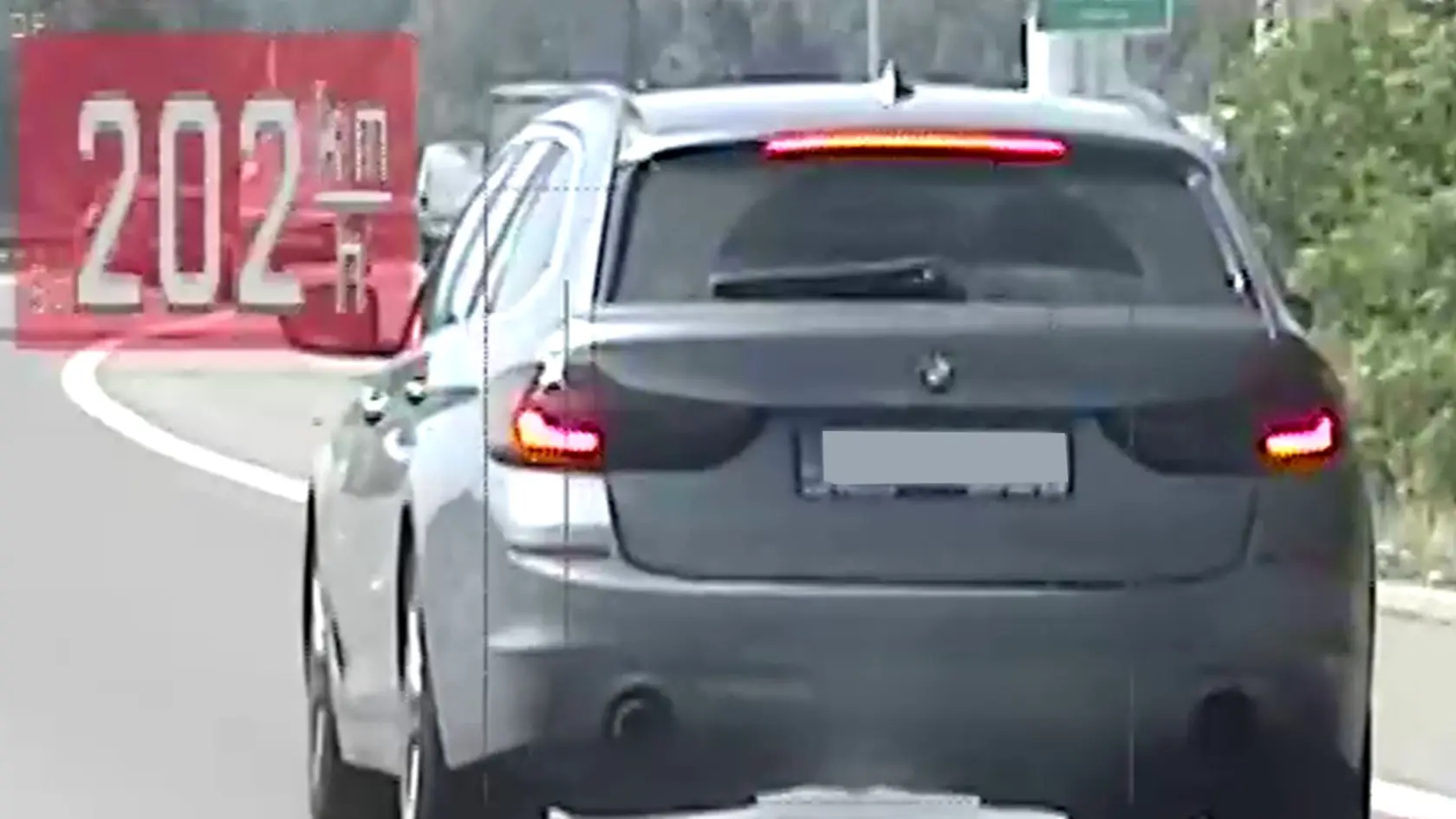 Vodič jazdil po diaľnici pri Trenčíne 202-kilometrovou rýchlosťou