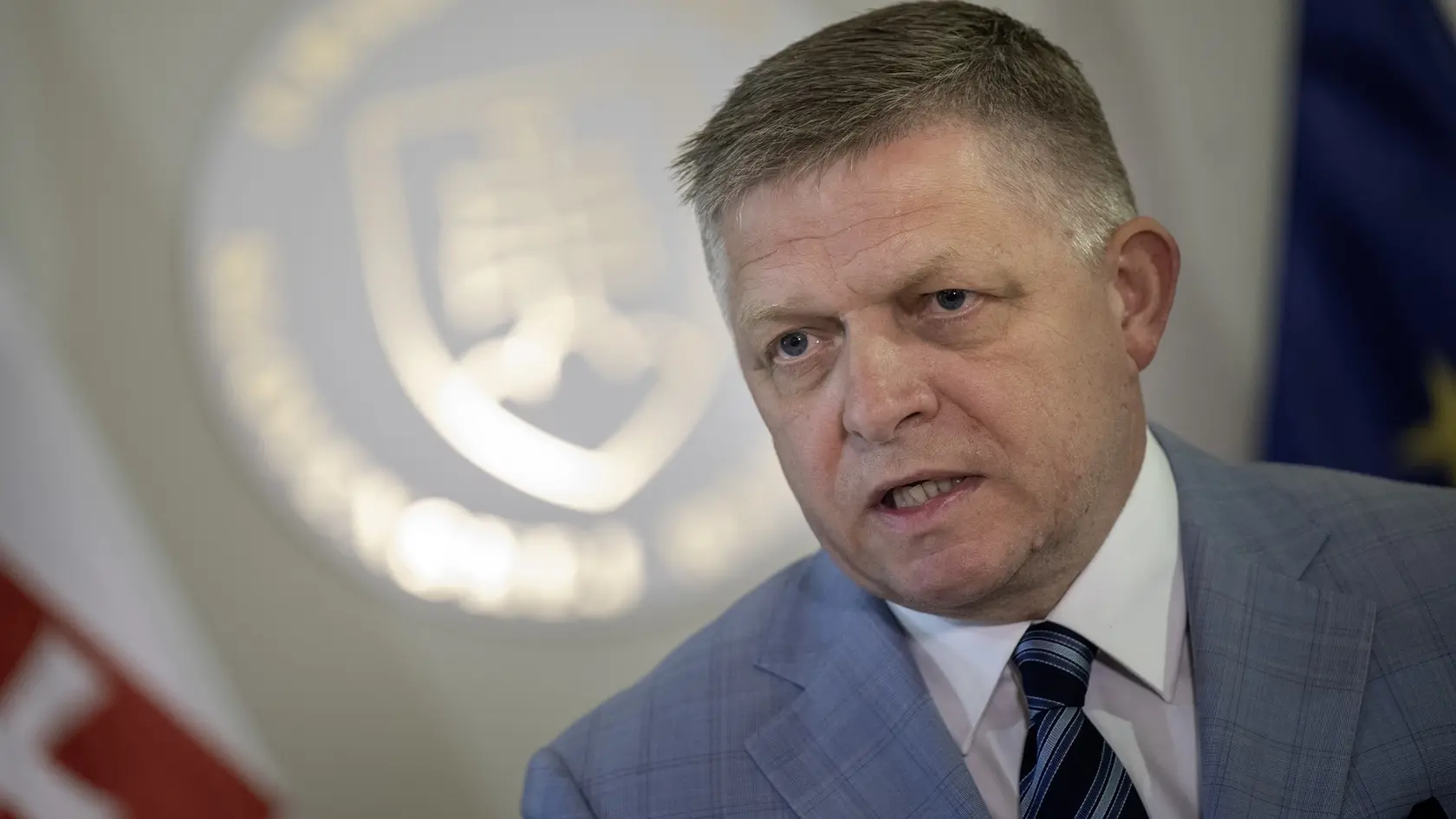 Na snímke premiér SR Robert Fico (Smer-SD)