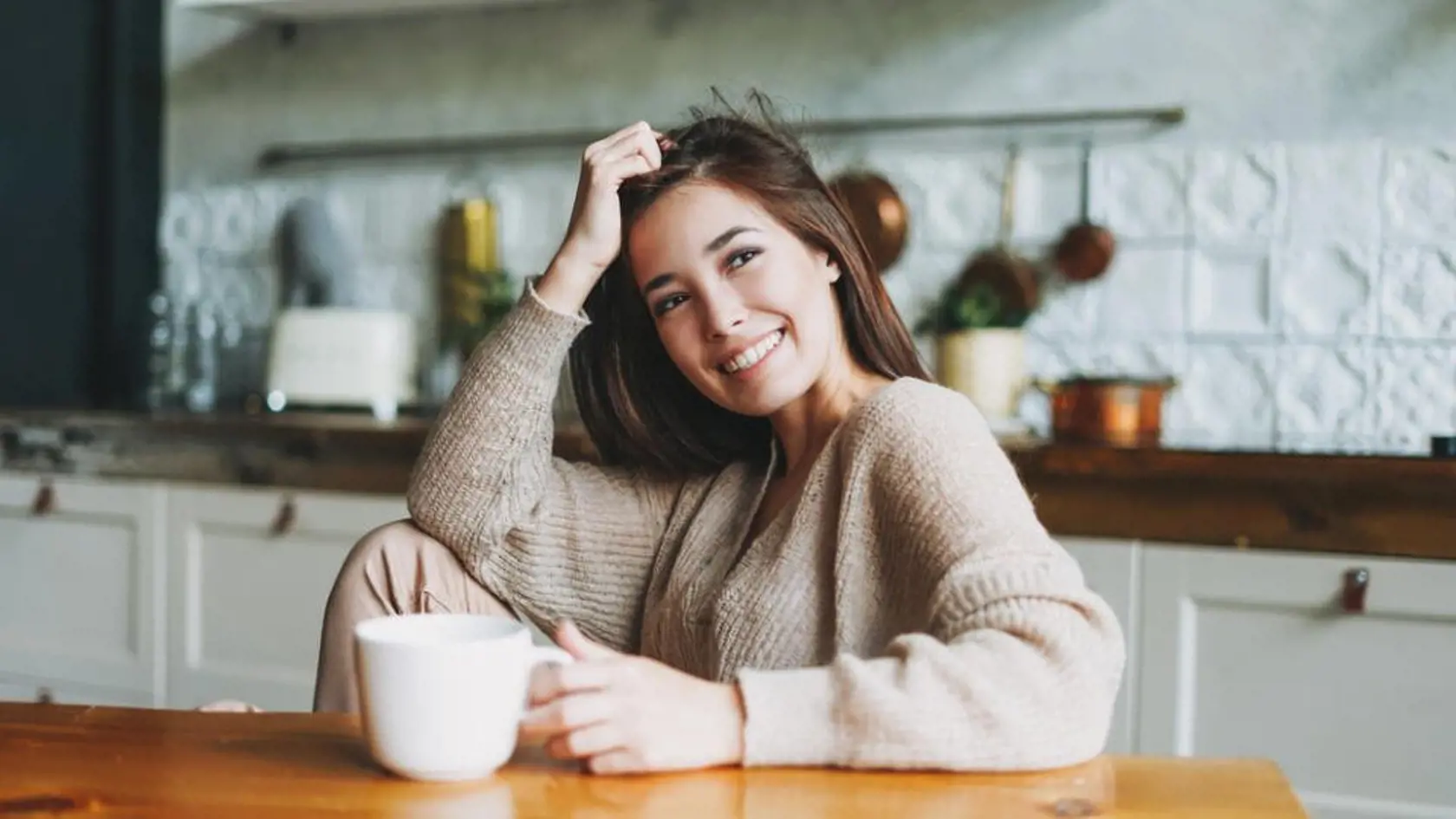 woman tea