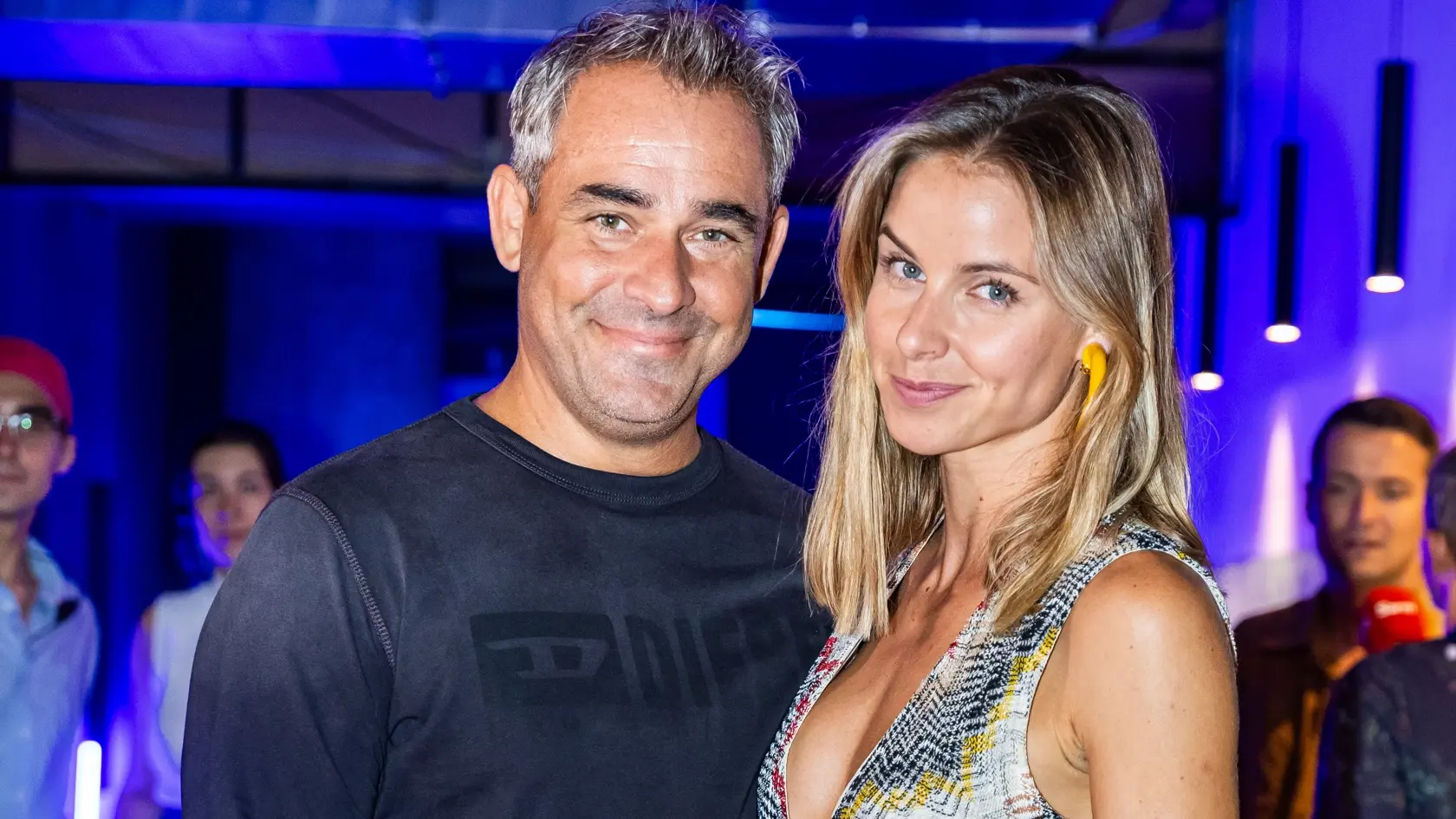 Letná párty TV Markíza 2024 v Bratislave. Na snímke Nela Pocisková a Filip Tůma.