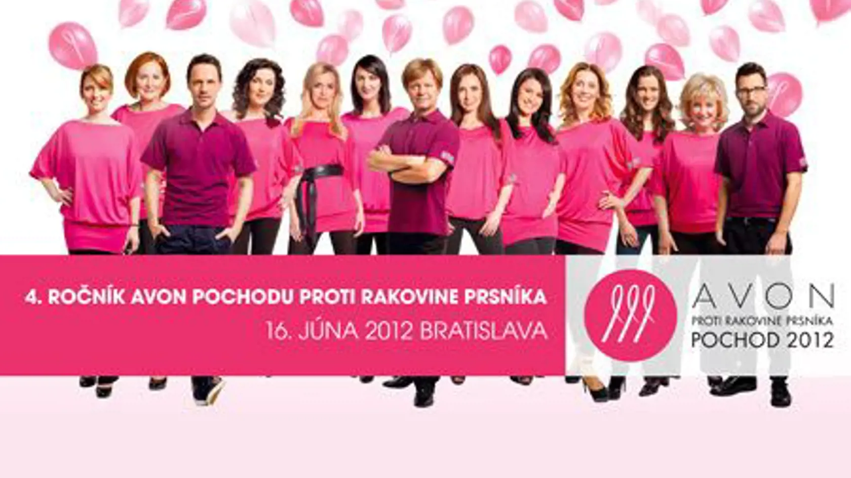 Trasa AVON POCHODu povedie centrom Bratislavy