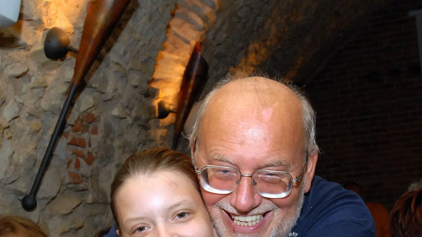 Jan Nedvěd s Pavlínkou.