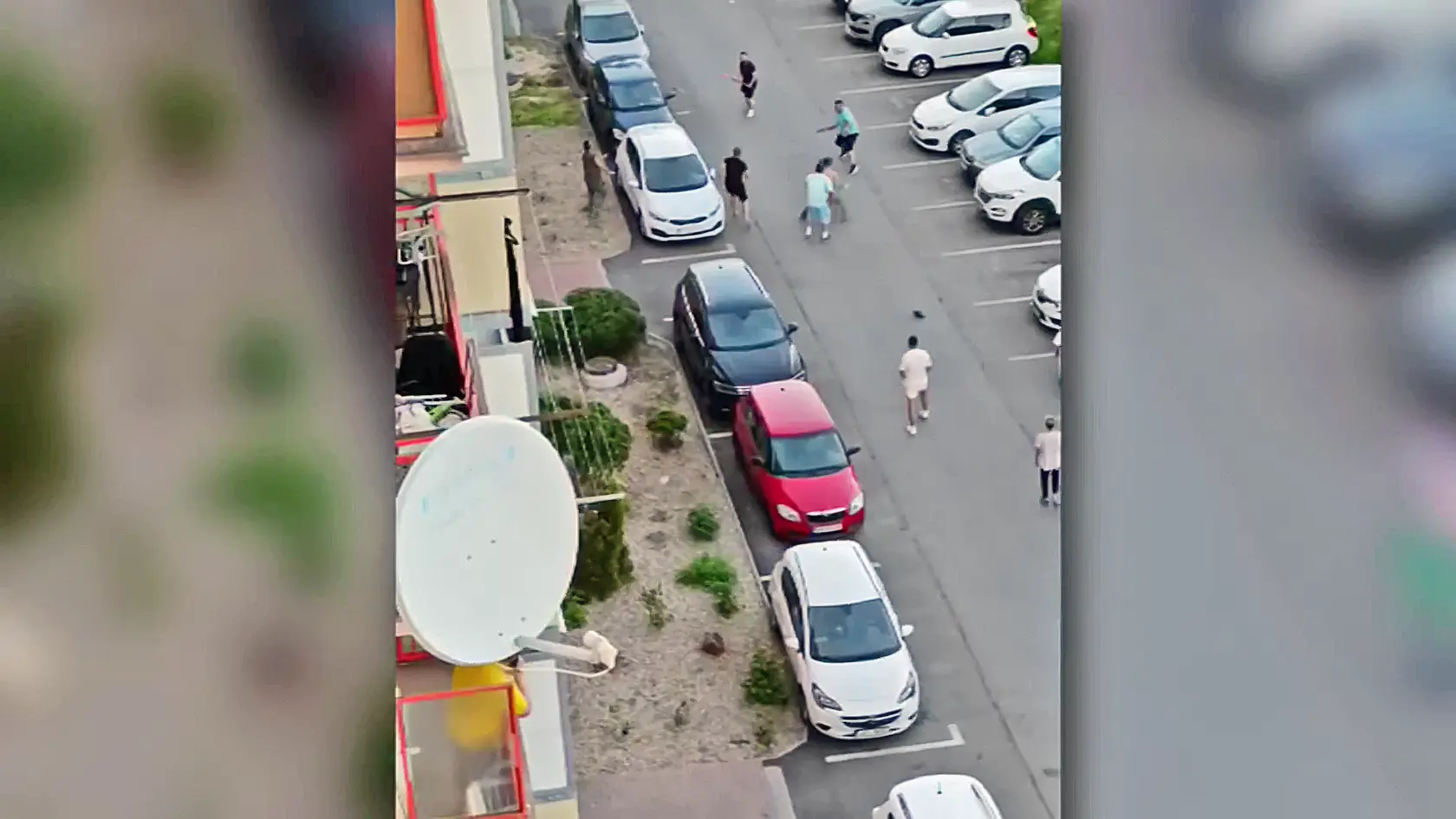 Ruvačka sa strhla priamo na ulici.