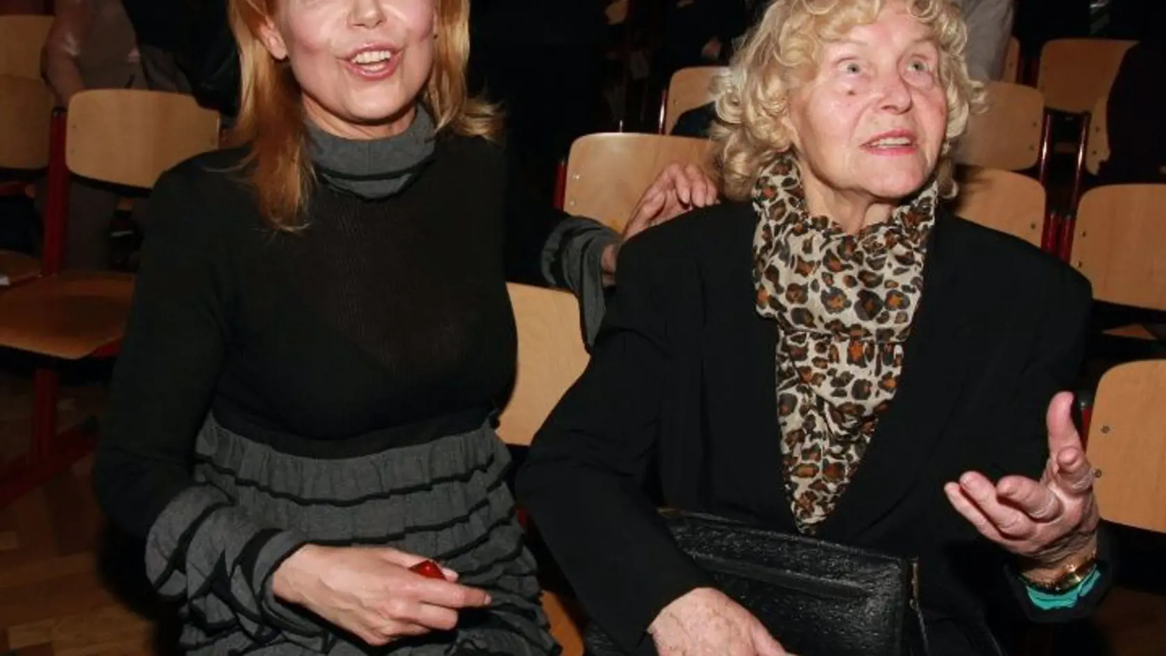 Dagmar Havlová s maminkou, po které zdědila tvář