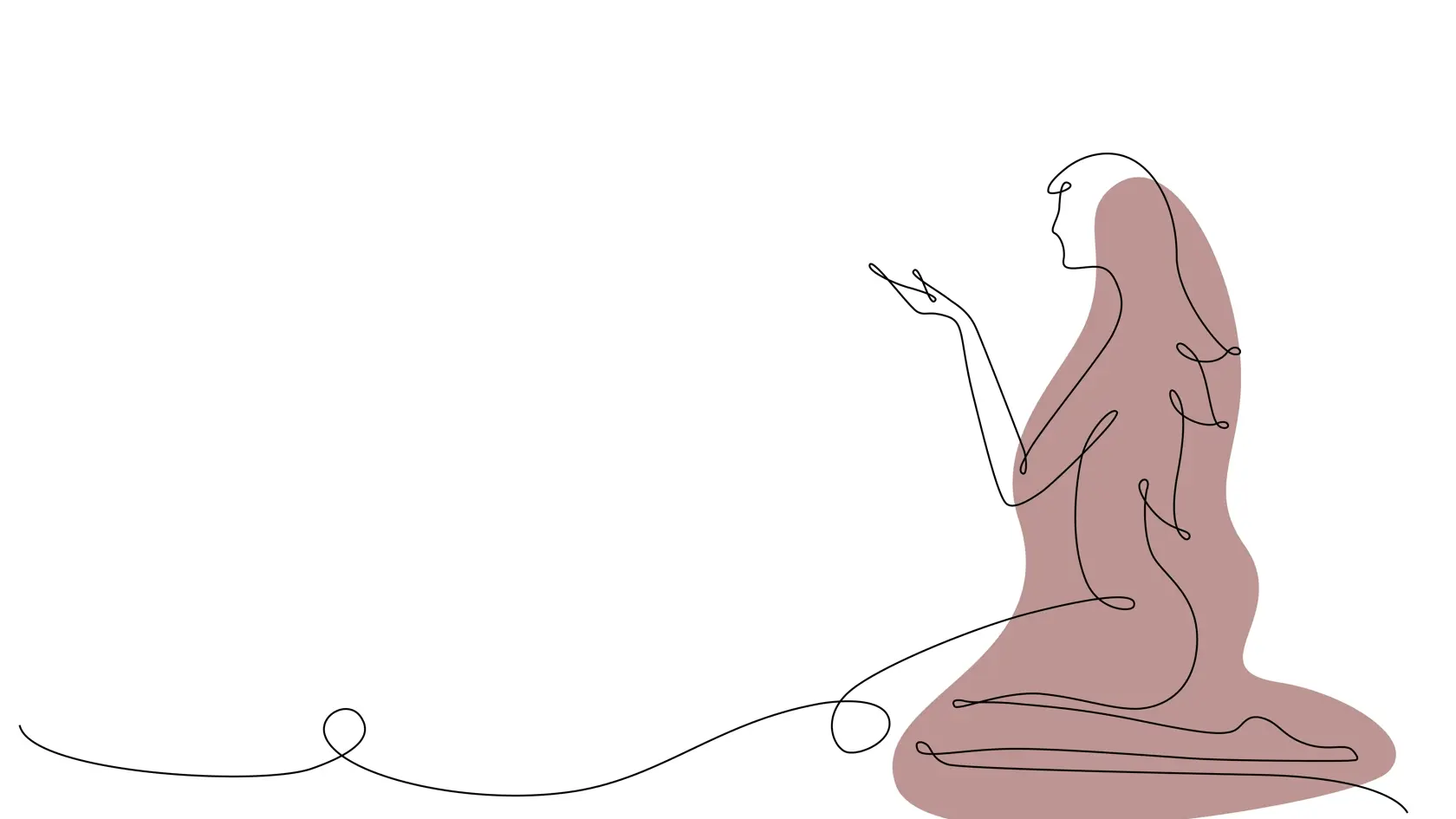 Virgo,Zodiac,Constellation,One,Single,Hand,Drawing,Continues,Line.,Vector