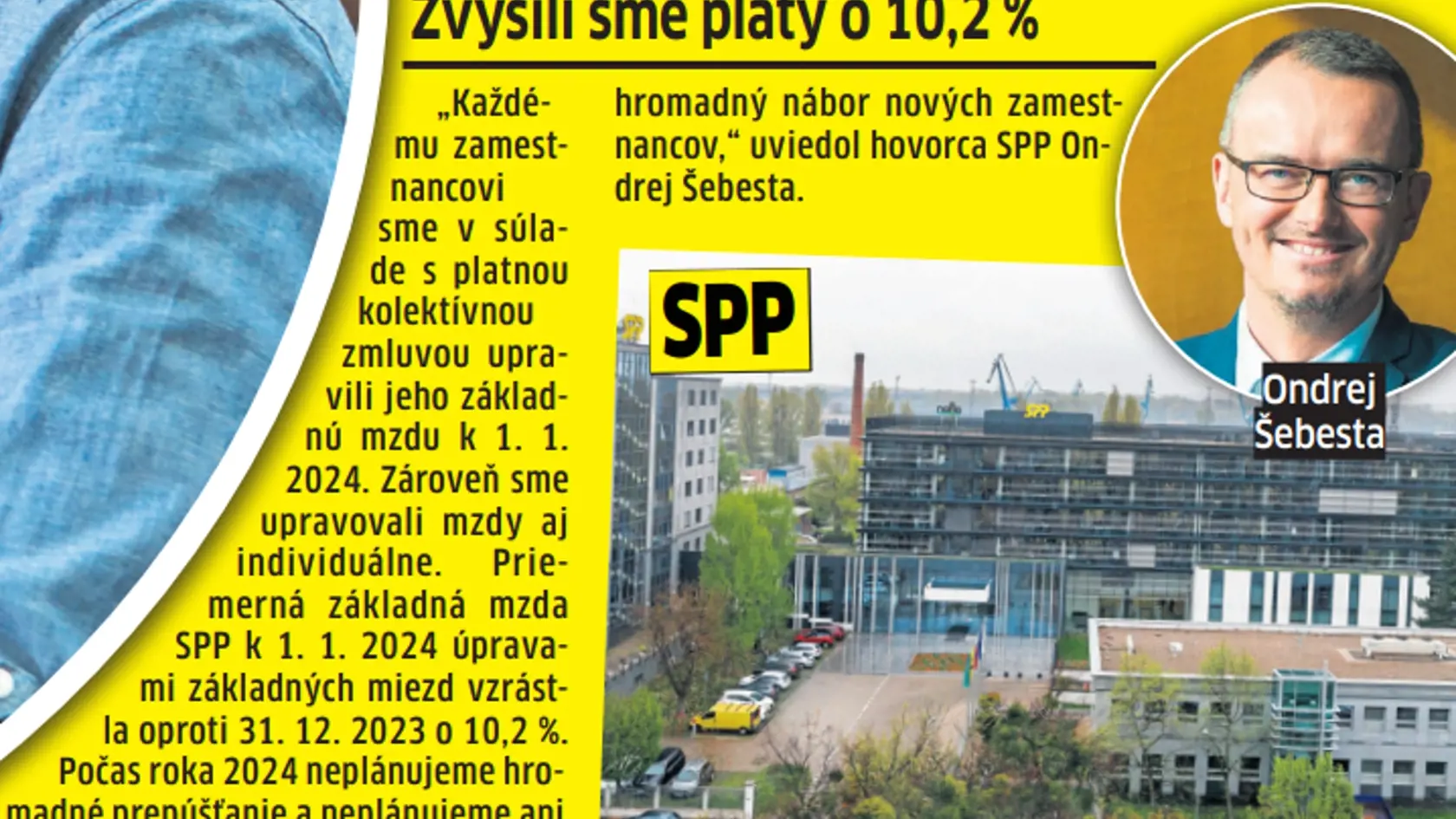 SPP: Zvýšili sme platy o 10,2%